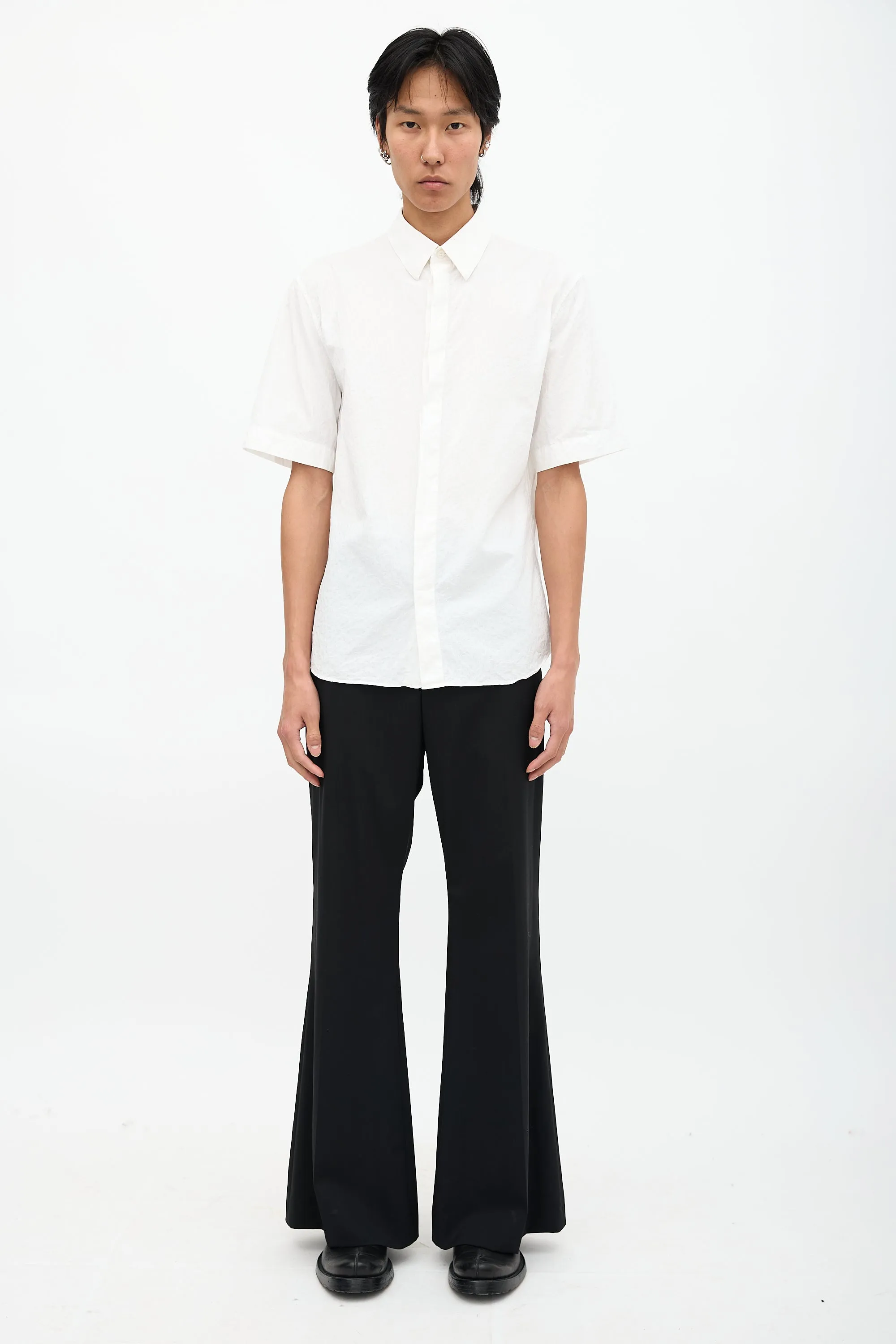 Oblique Short Sleeve Shirt sold by VSP Consignment product image thumbnail 2