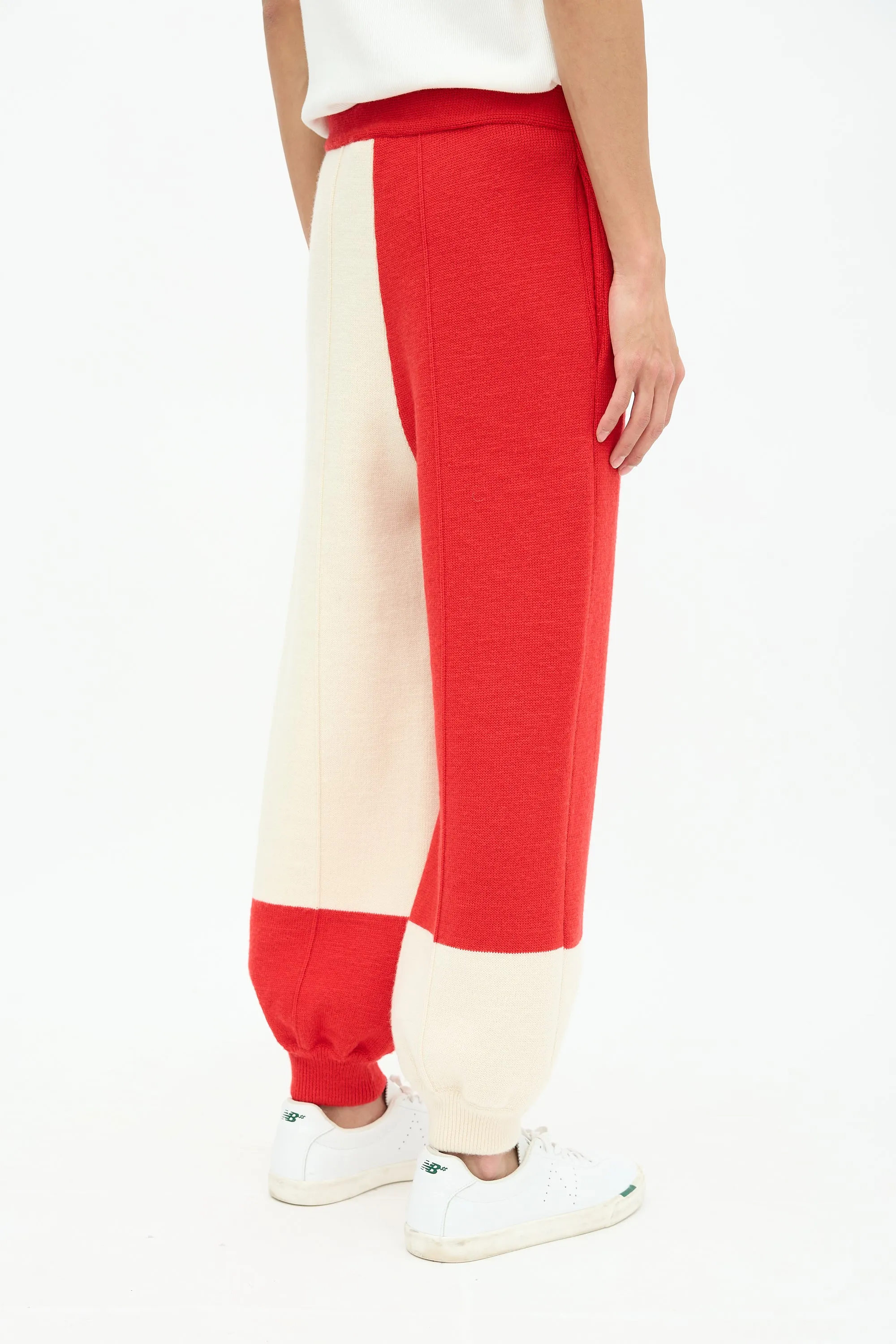 Knit Colour Block Trouser sold by VSP Consignment product image thumbnail 4