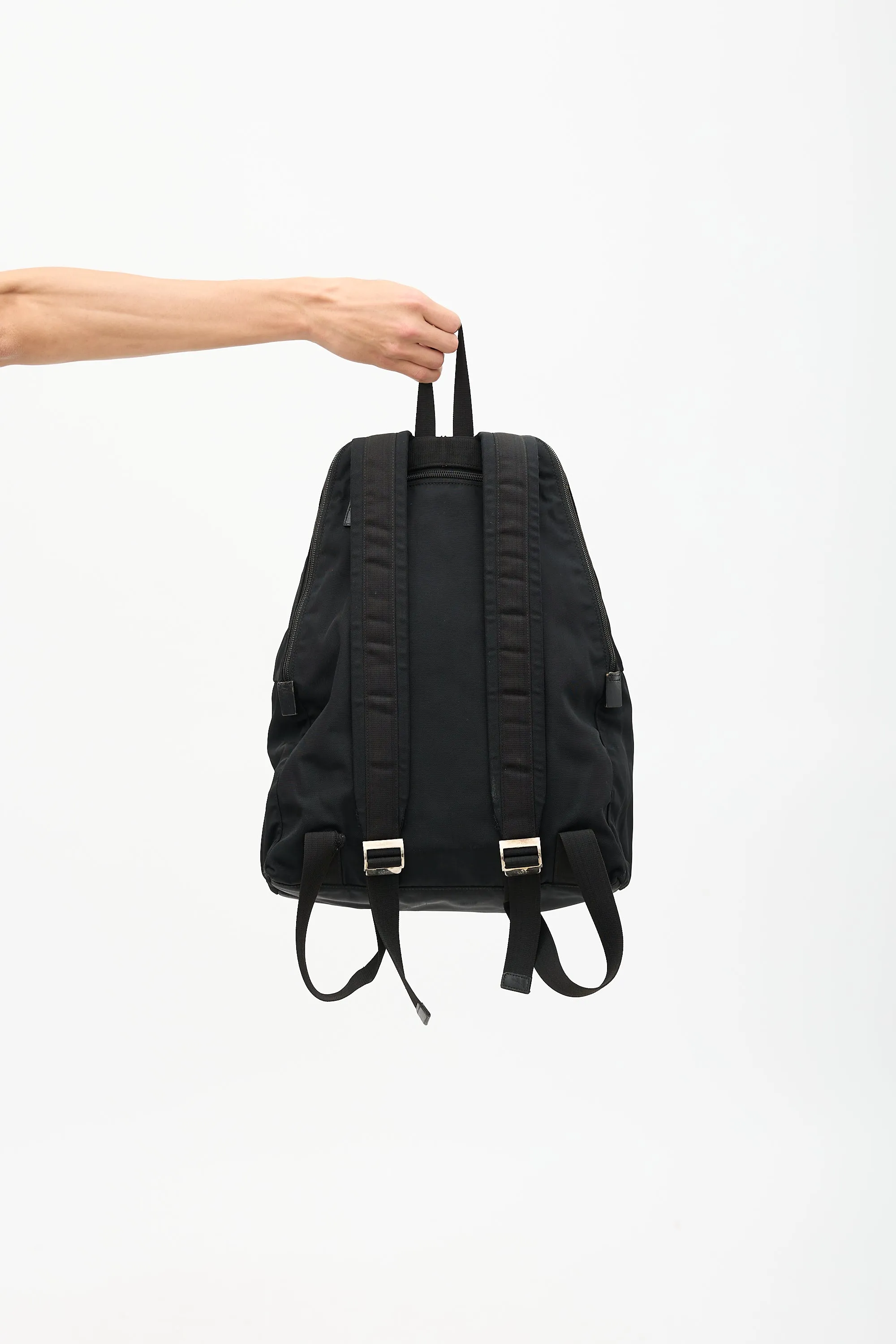 Canvas Logo Plaque Backpack sold by VSP Consignment product image thumbnail 4