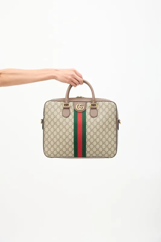 GG Supreme Ophidia Briefcase sold by VSP Consignment