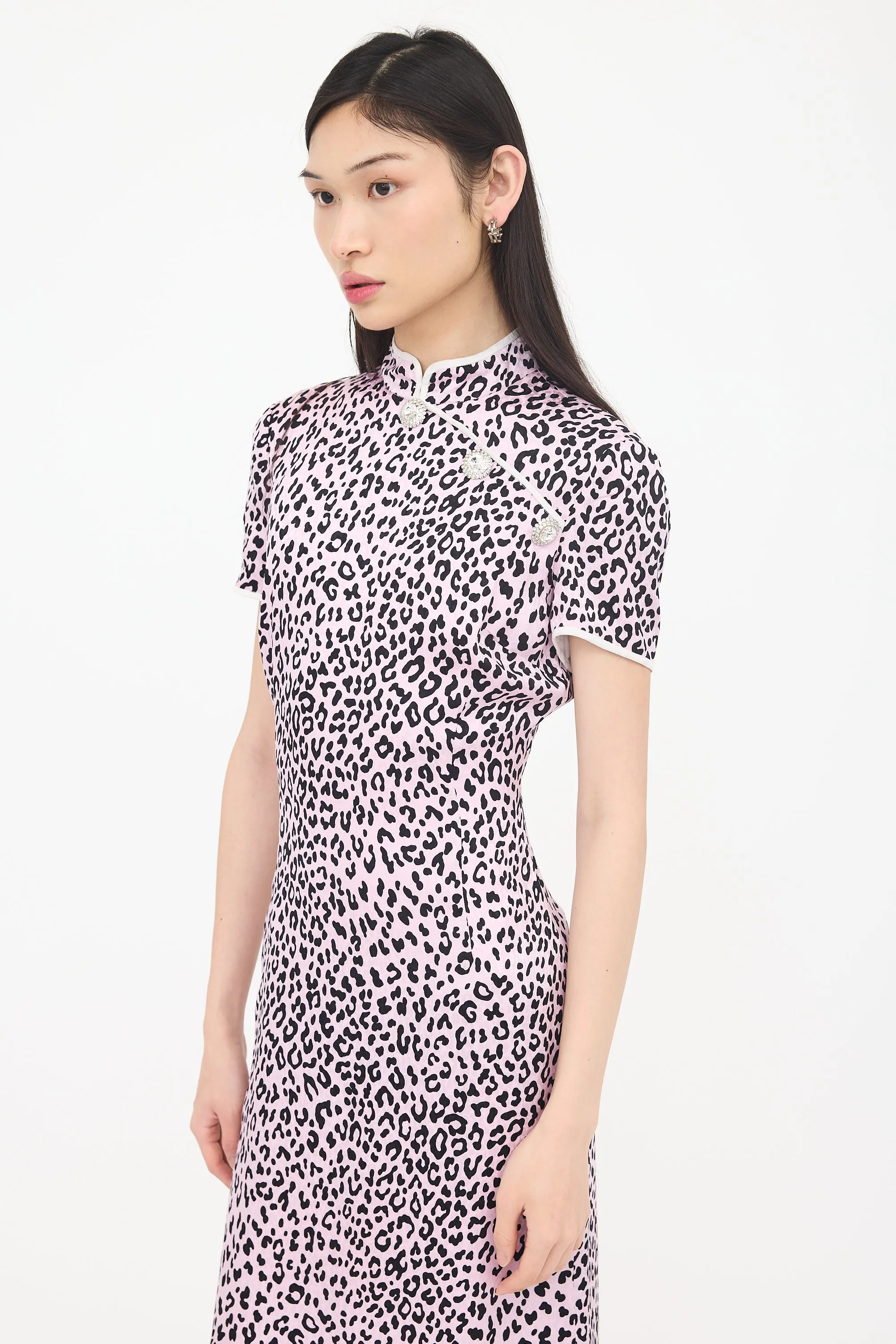 Silk Printed Dress sold by VSP Consignment product image thumbnail 3