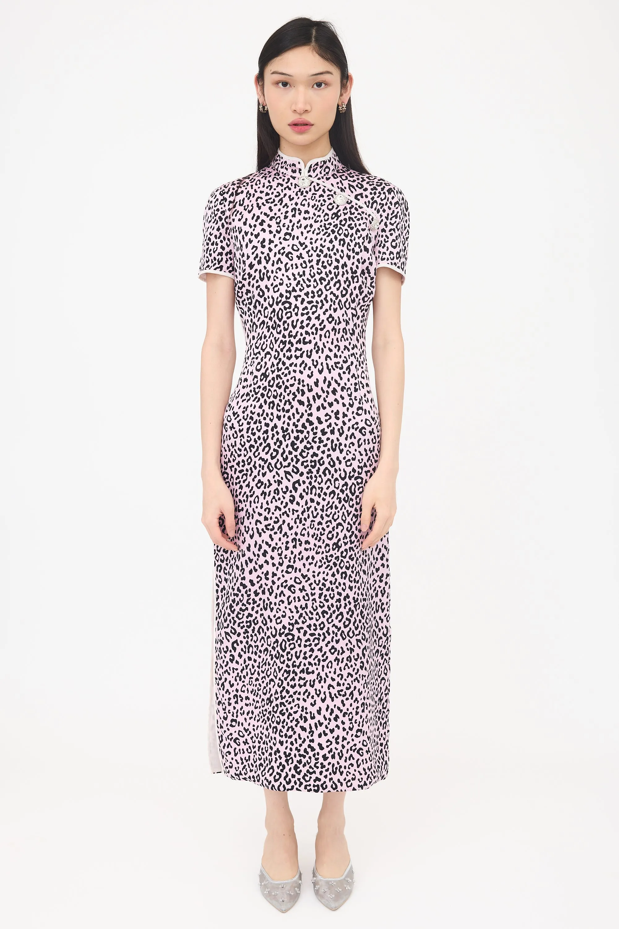 Silk Printed Dress sold by VSP Consignment