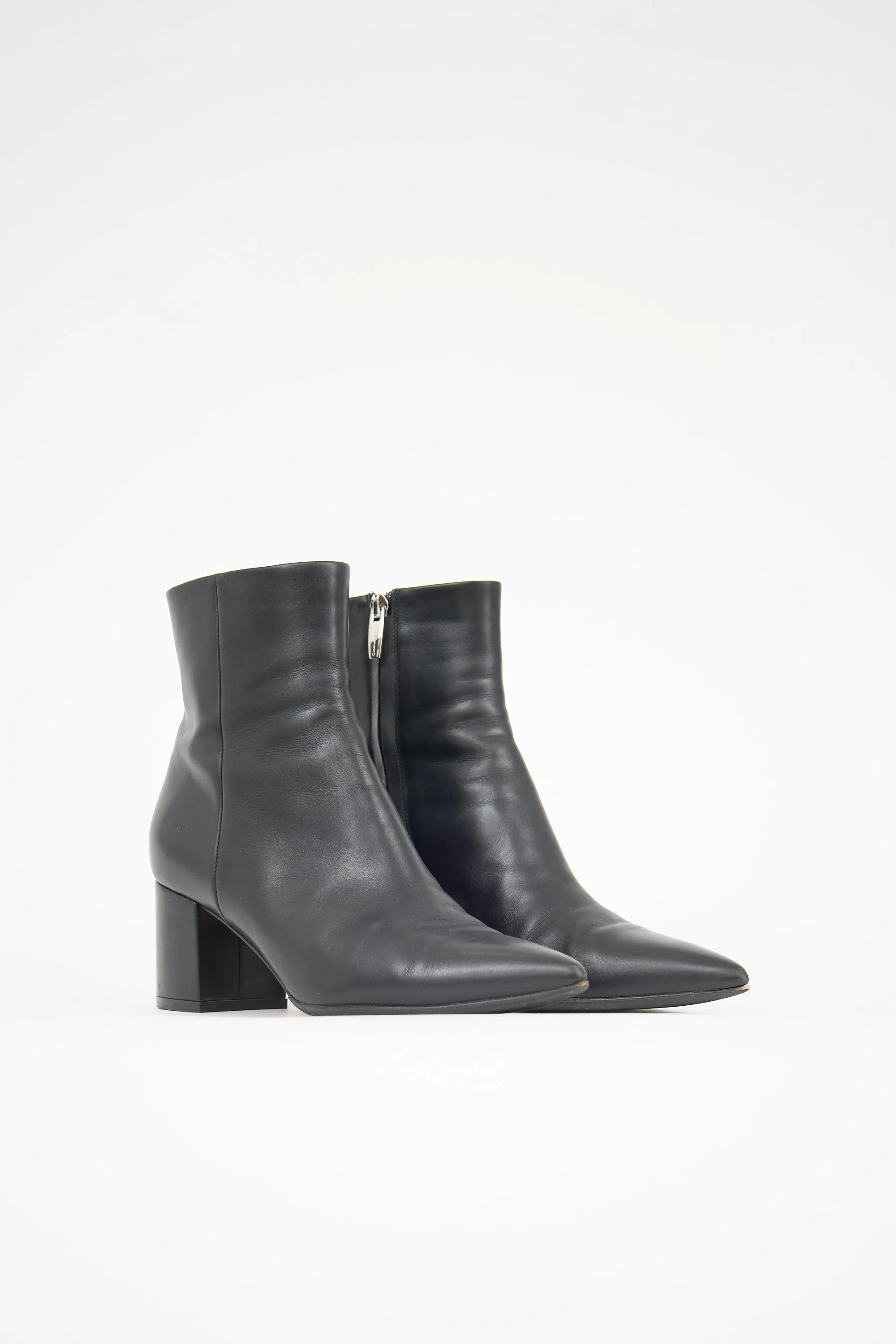 Leather Ankle Boot sold by VSP Consignment product image thumbnail 2