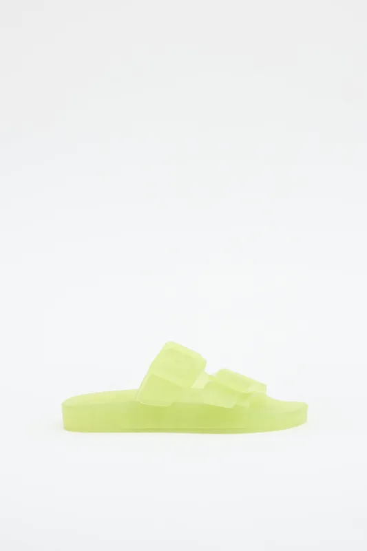 Transparent Mallorca Slide sold by VSP Consignment