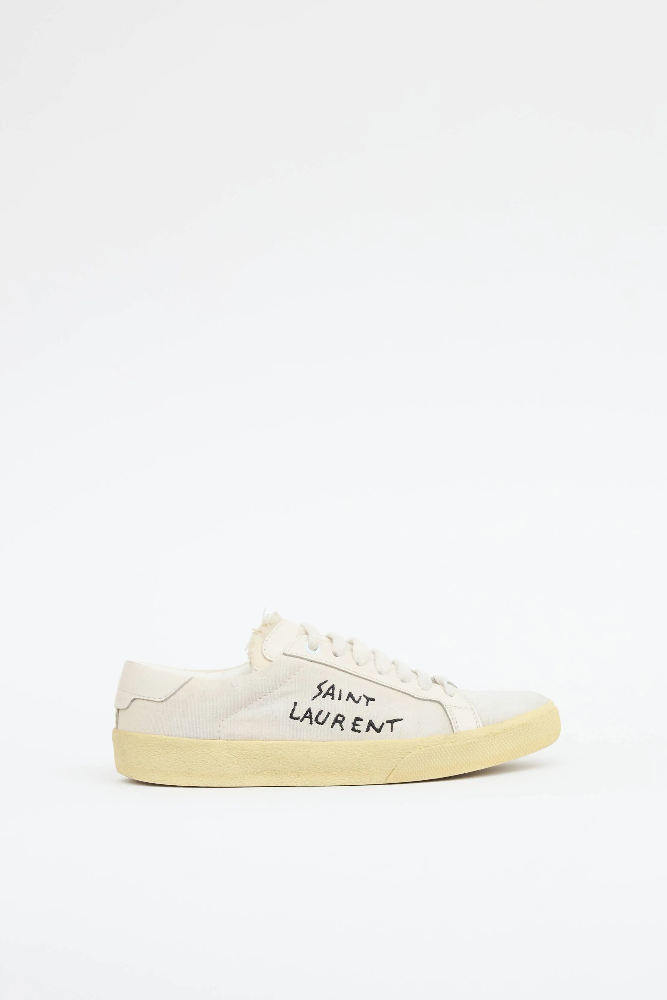 Canvas Court Sneaker sold by VSP Consignment