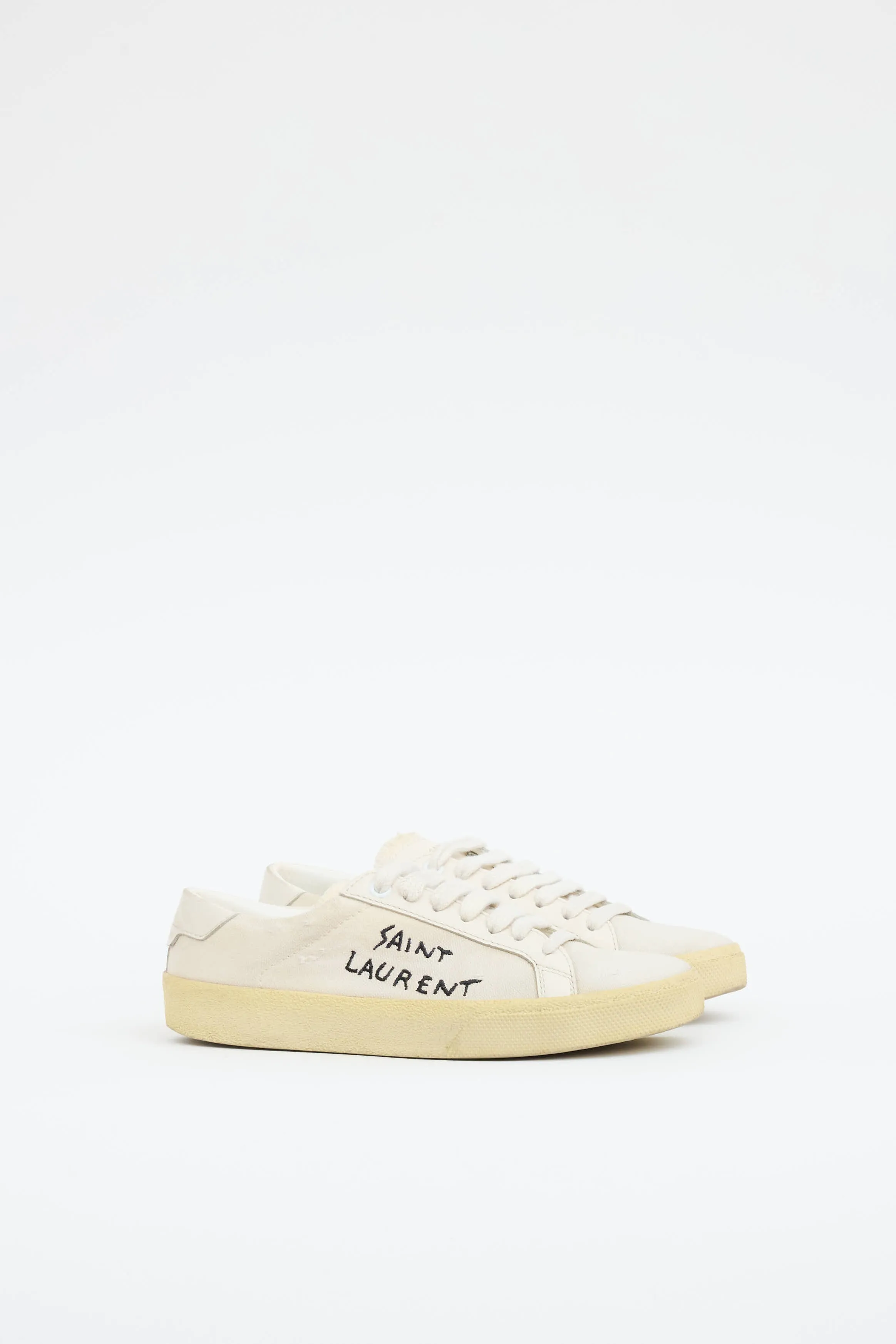 Canvas Court Sneaker sold by VSP Consignment product image thumbnail 3
