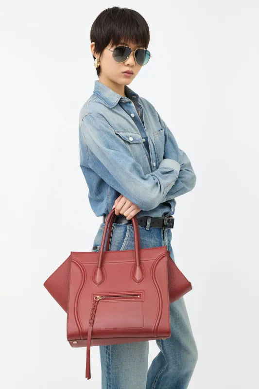 2016 Leather Medium Phantom Luggage Bag sold by VSP Consignment