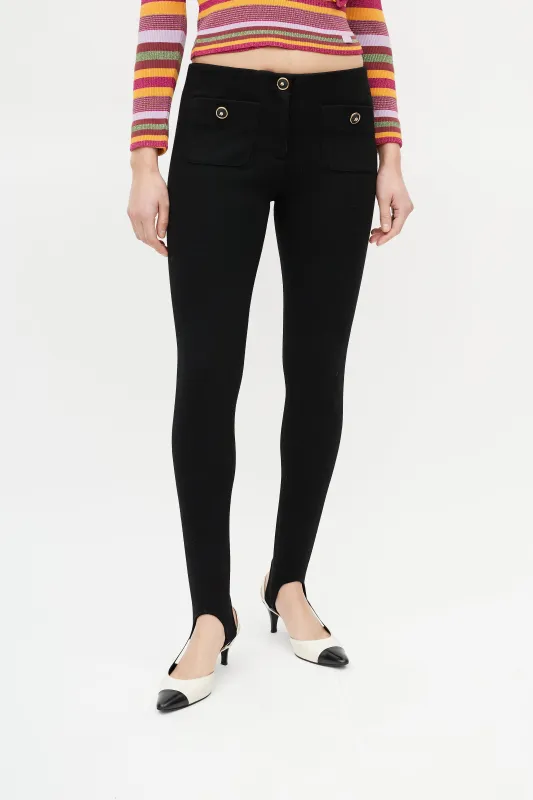 Knit Stirrup Pant made by Chanel