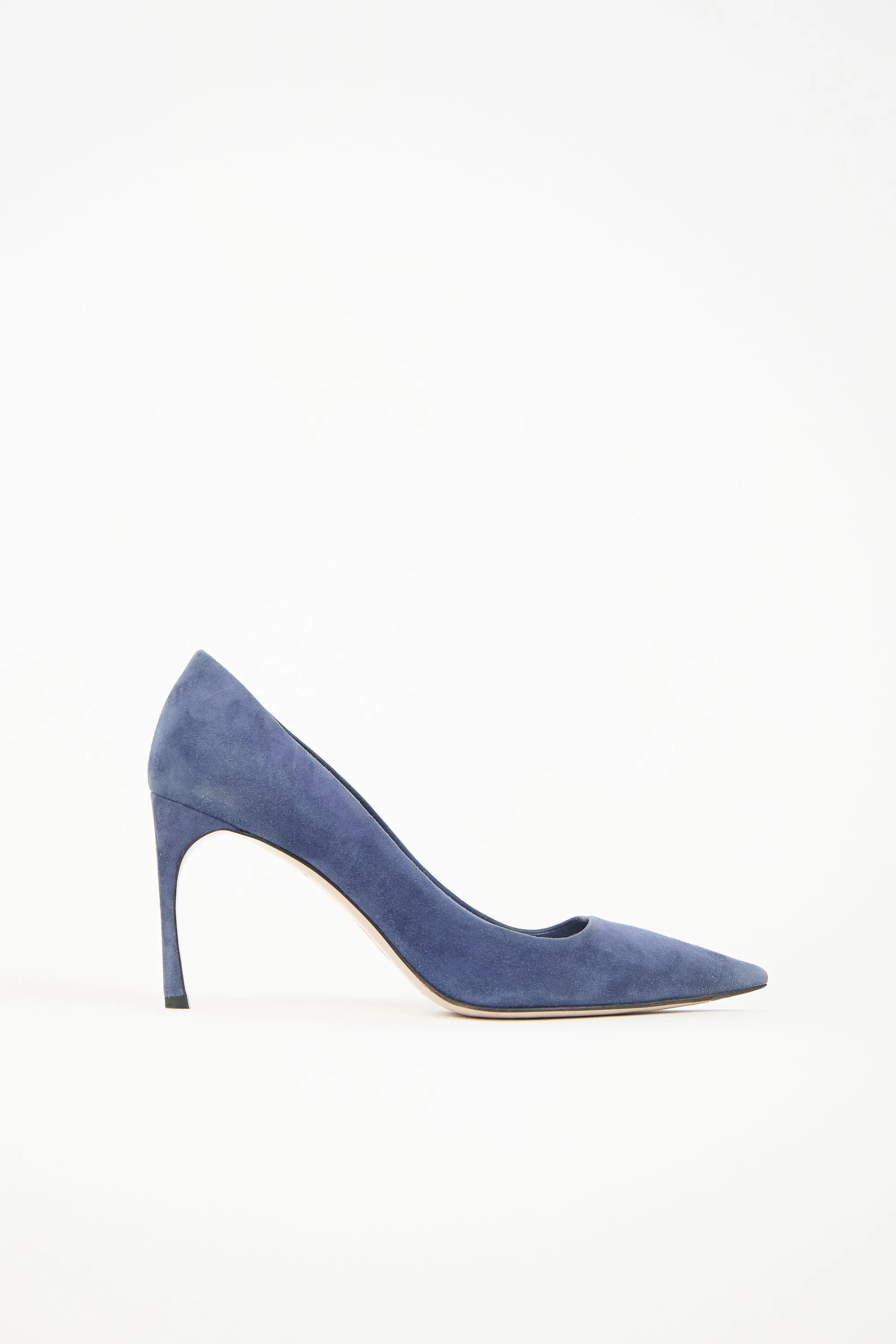 Suede Pointed Toe Pump sold by VSP Consignment