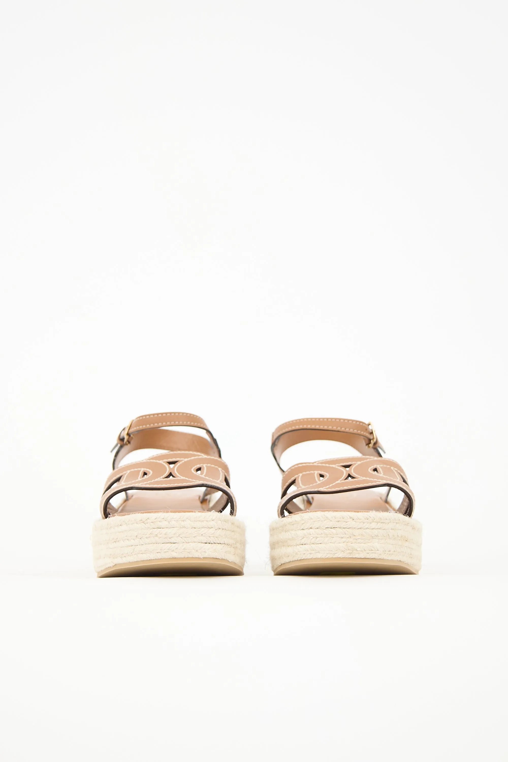 Leather Kate Espadrille Sandal sold by VSP Consignment product image thumbnail 3