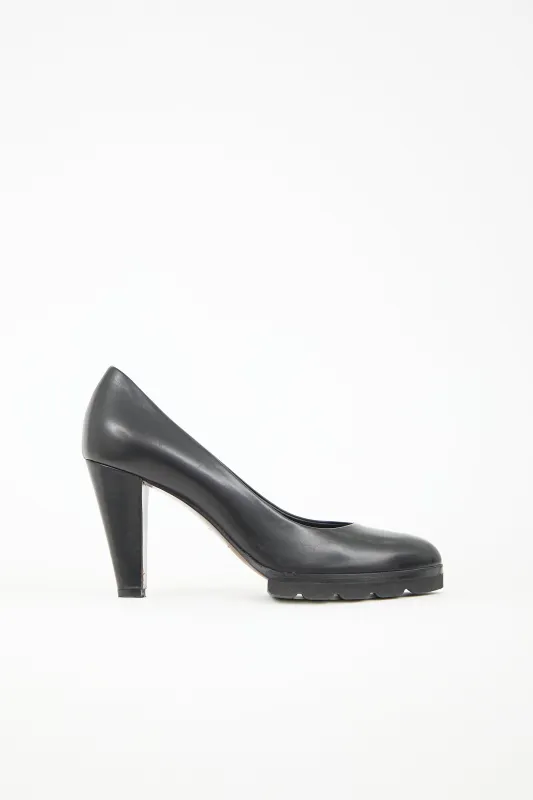 Leather Pump sold by VSP Consignment