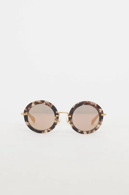 SMU13N Round Sunglasses made by Miu Miu