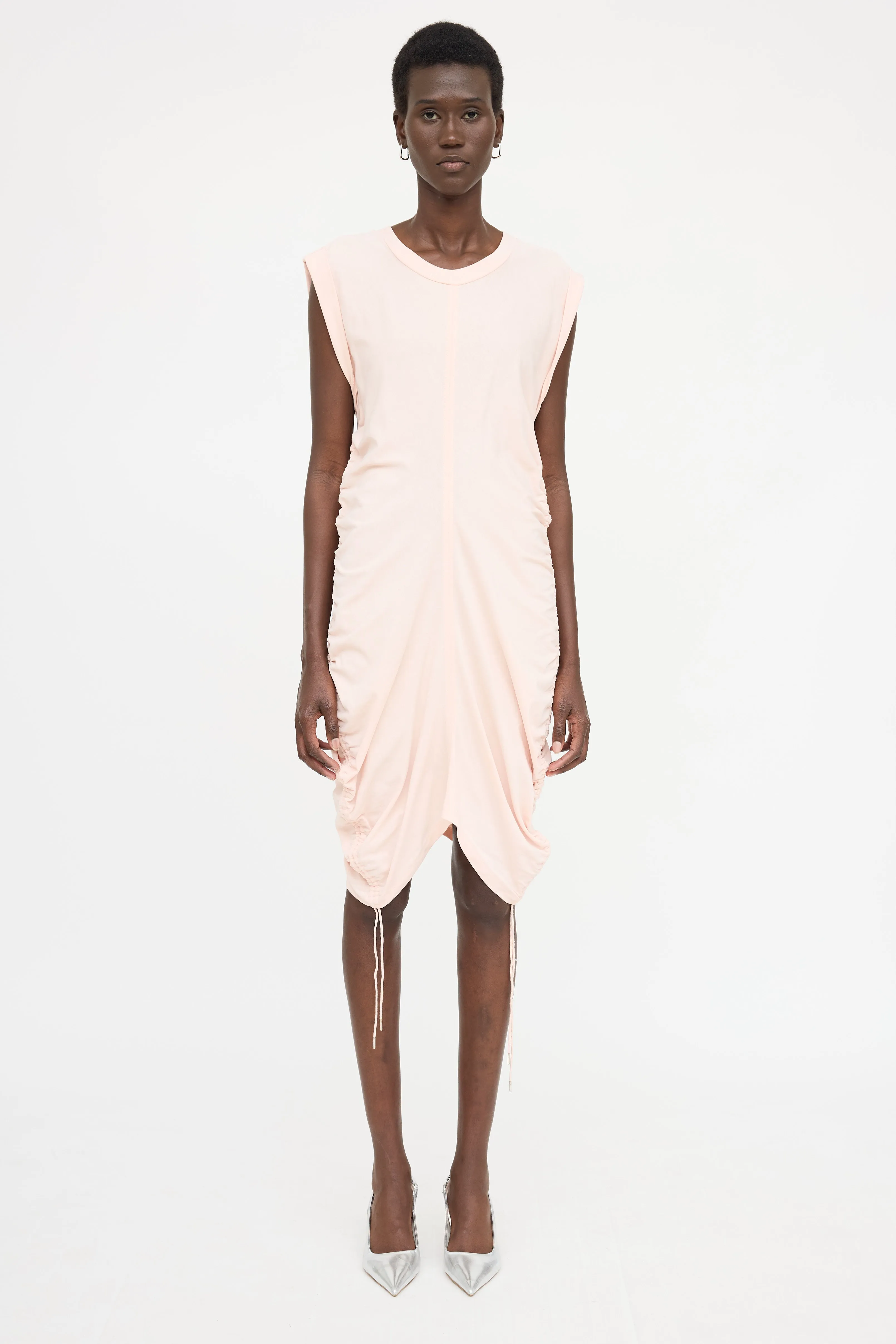 Ruched Sleeveless Dress sold by VSP Consignment
