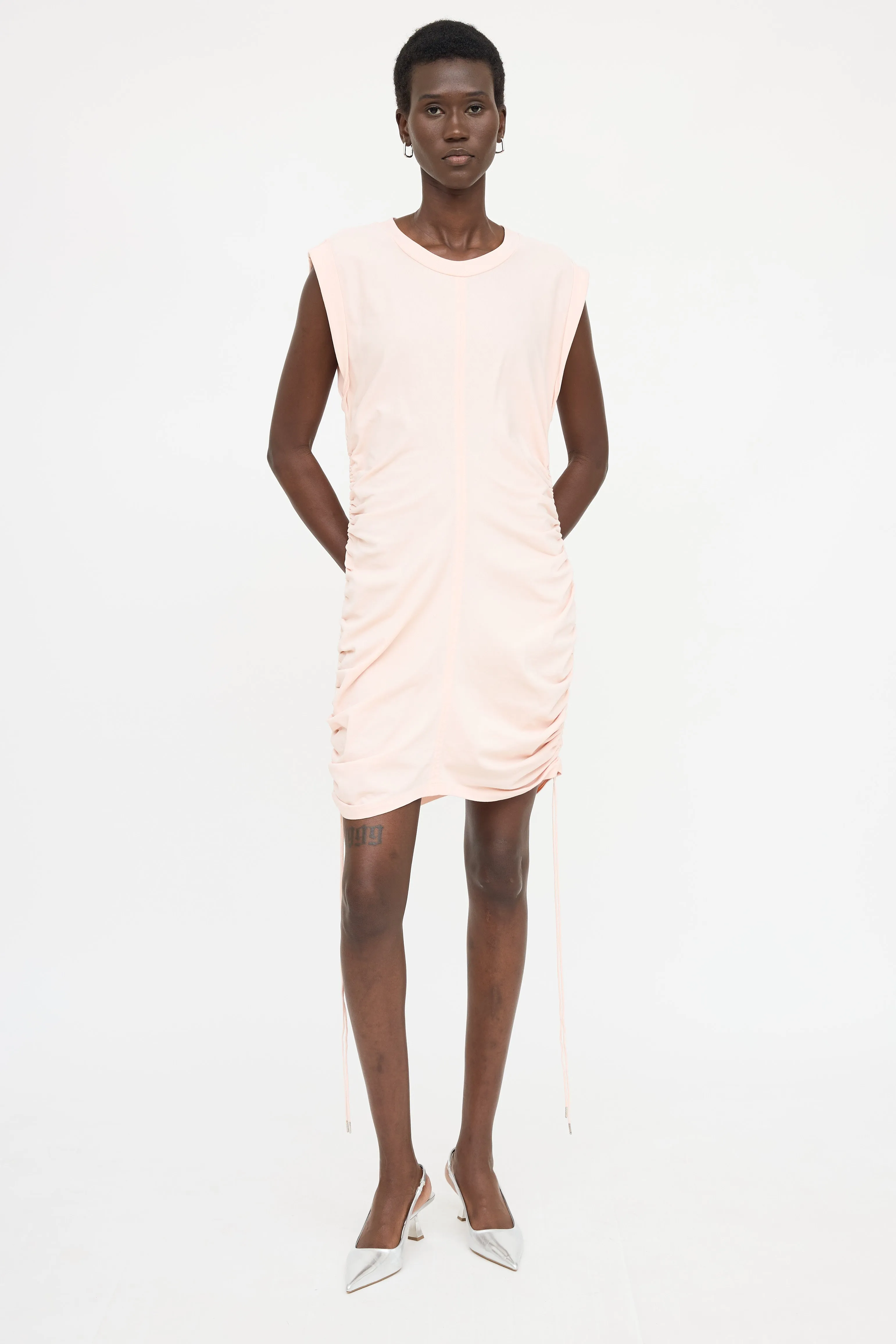 Ruched Sleeveless Dress sold by VSP Consignment product image thumbnail 5