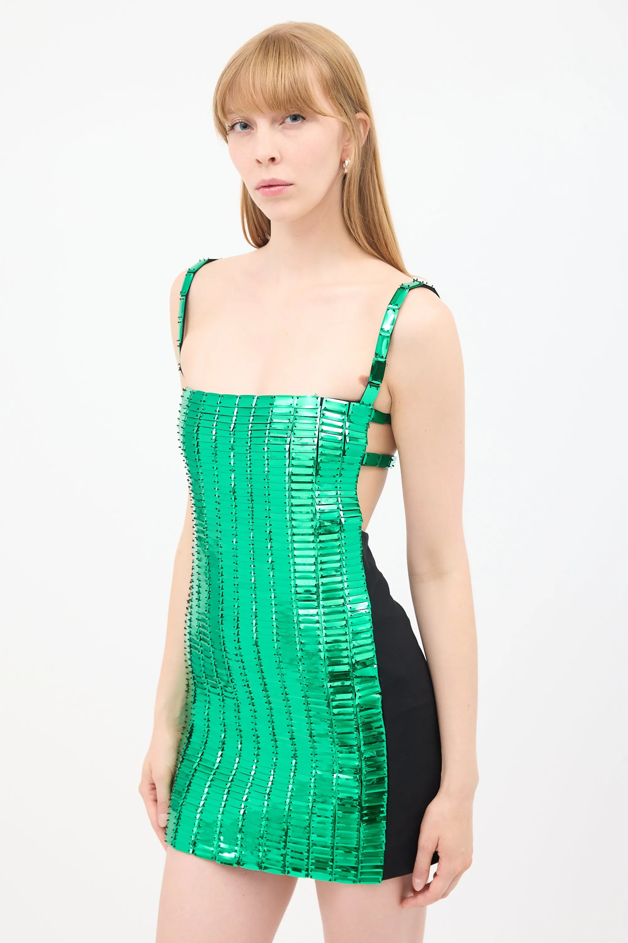 Rectangular Sequin Rue Mini Dress sold by VSP Consignment product image thumbnail 3
