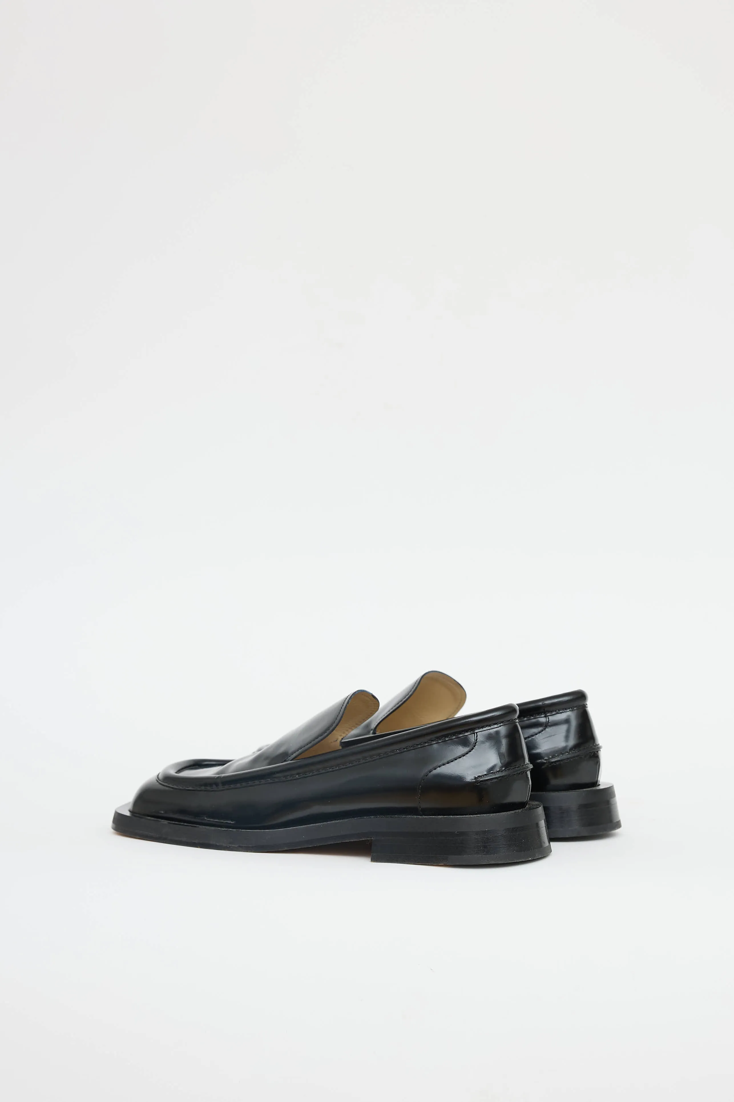 Leather Square Toe Loafer sold by VSP Consignment product image thumbnail 5