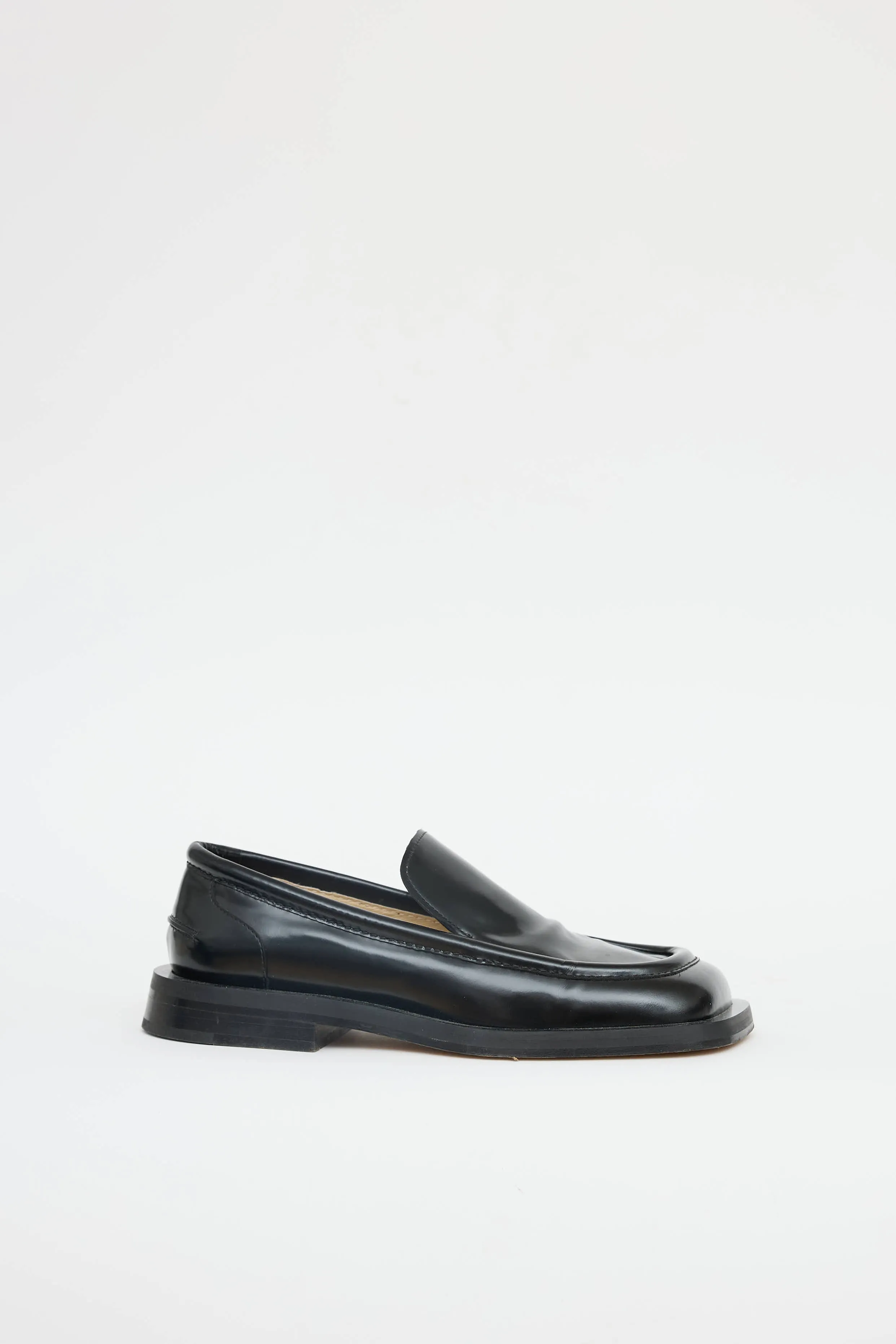 Leather Square Toe Loafer sold by VSP Consignment