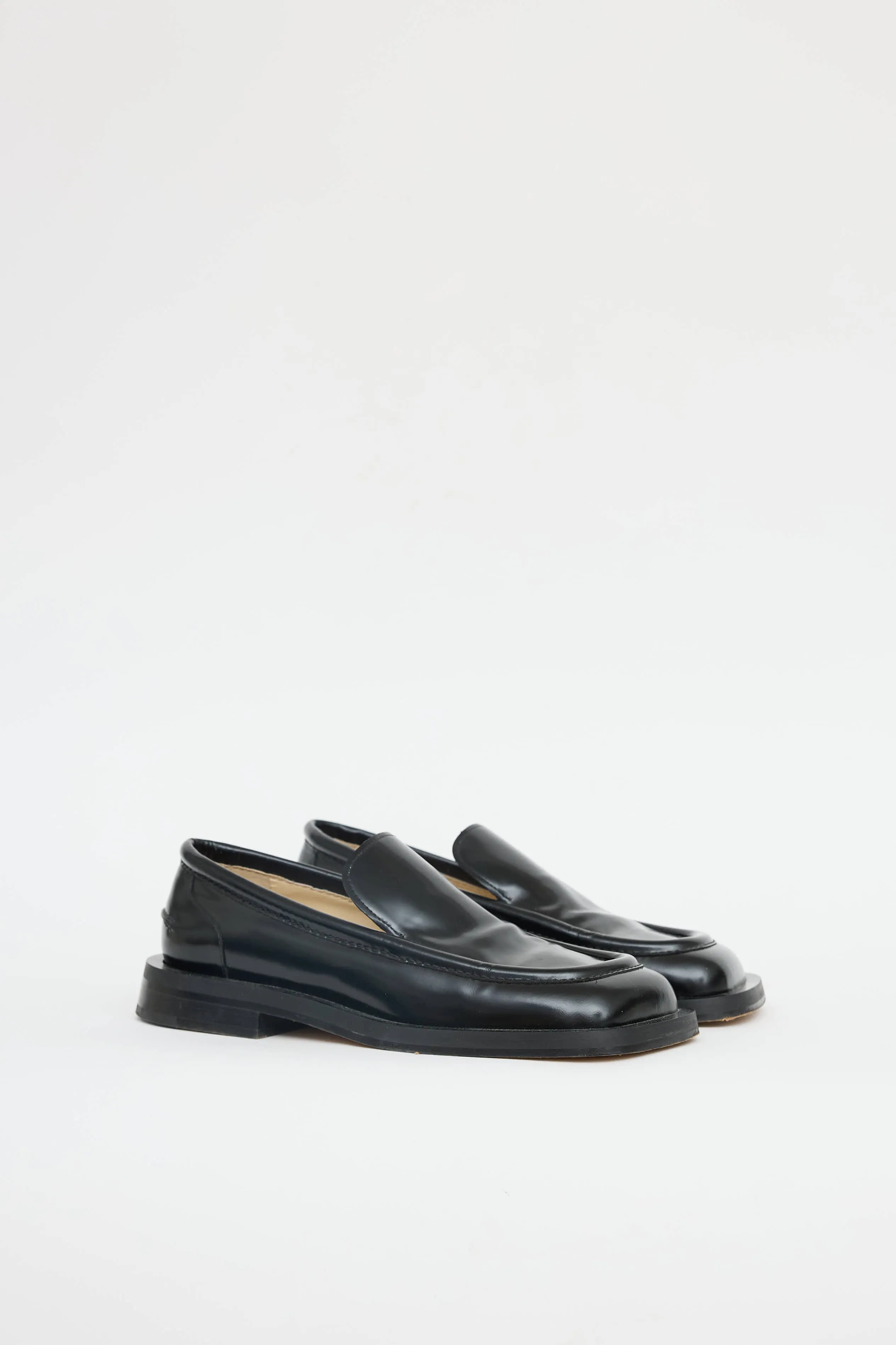 Leather Square Toe Loafer sold by VSP Consignment product image thumbnail 3