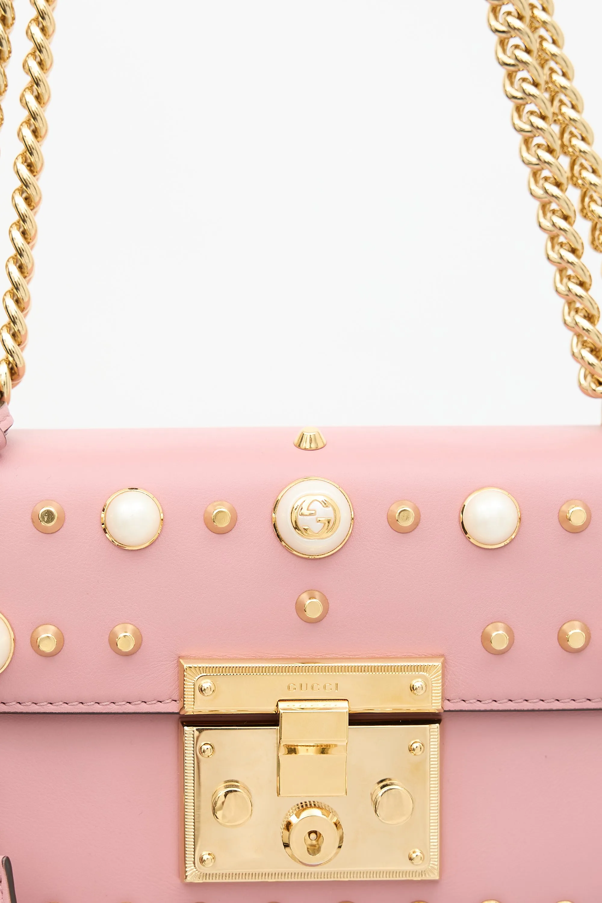 Leather Padlock Bag sold by VSP Consignment product image thumbnail 3