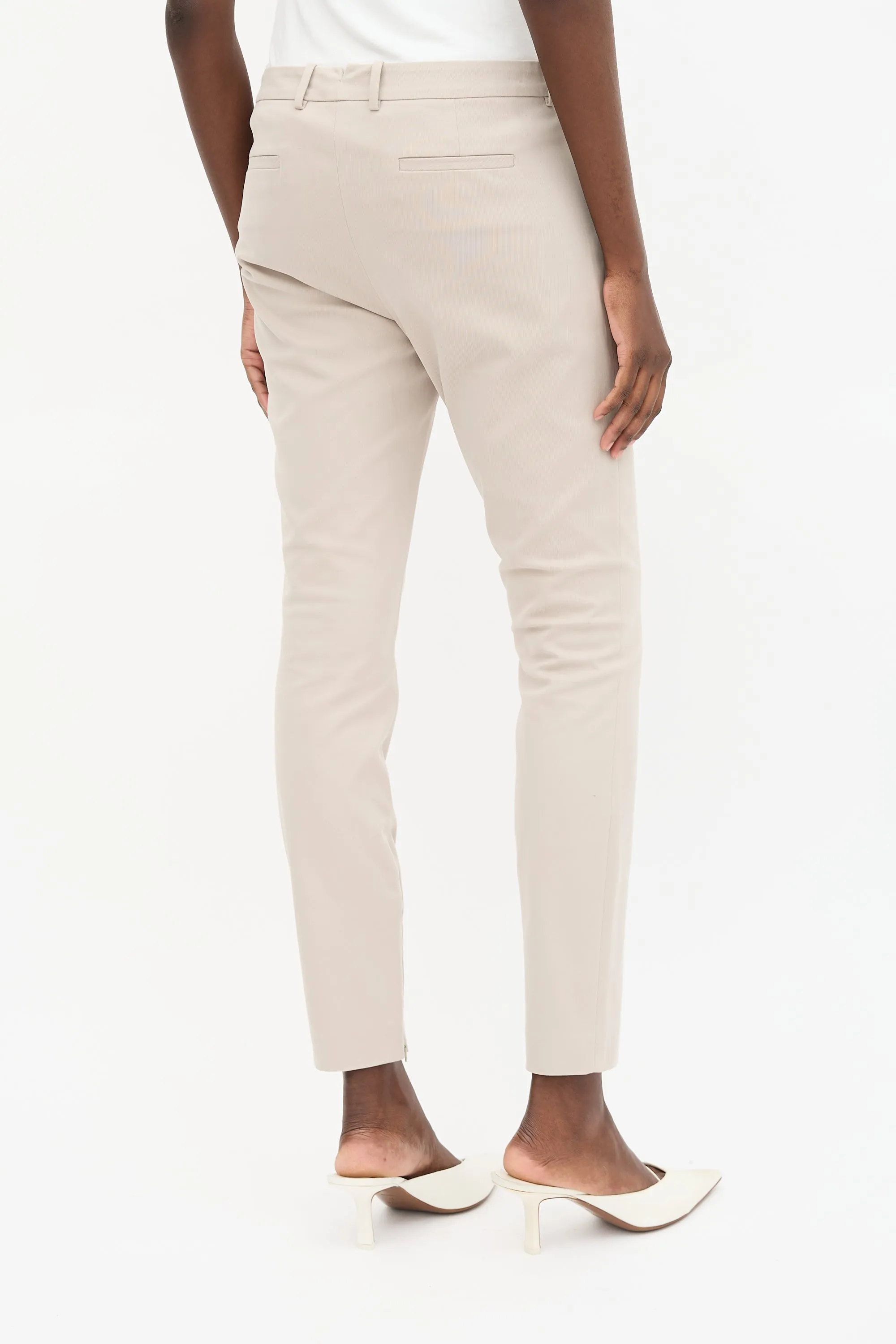 Slim Leg Zip Trouser sold by VSP Consignment product image thumbnail 4