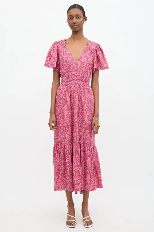 Floral Cutout Gabrielle Dress sold by VSP Consignment