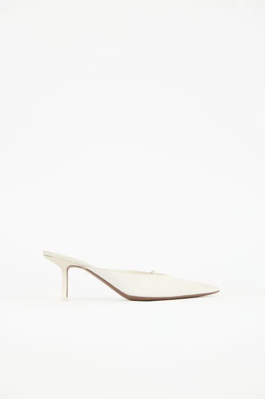 Crepe de Chine Matar Mule sold by VSP Consignment