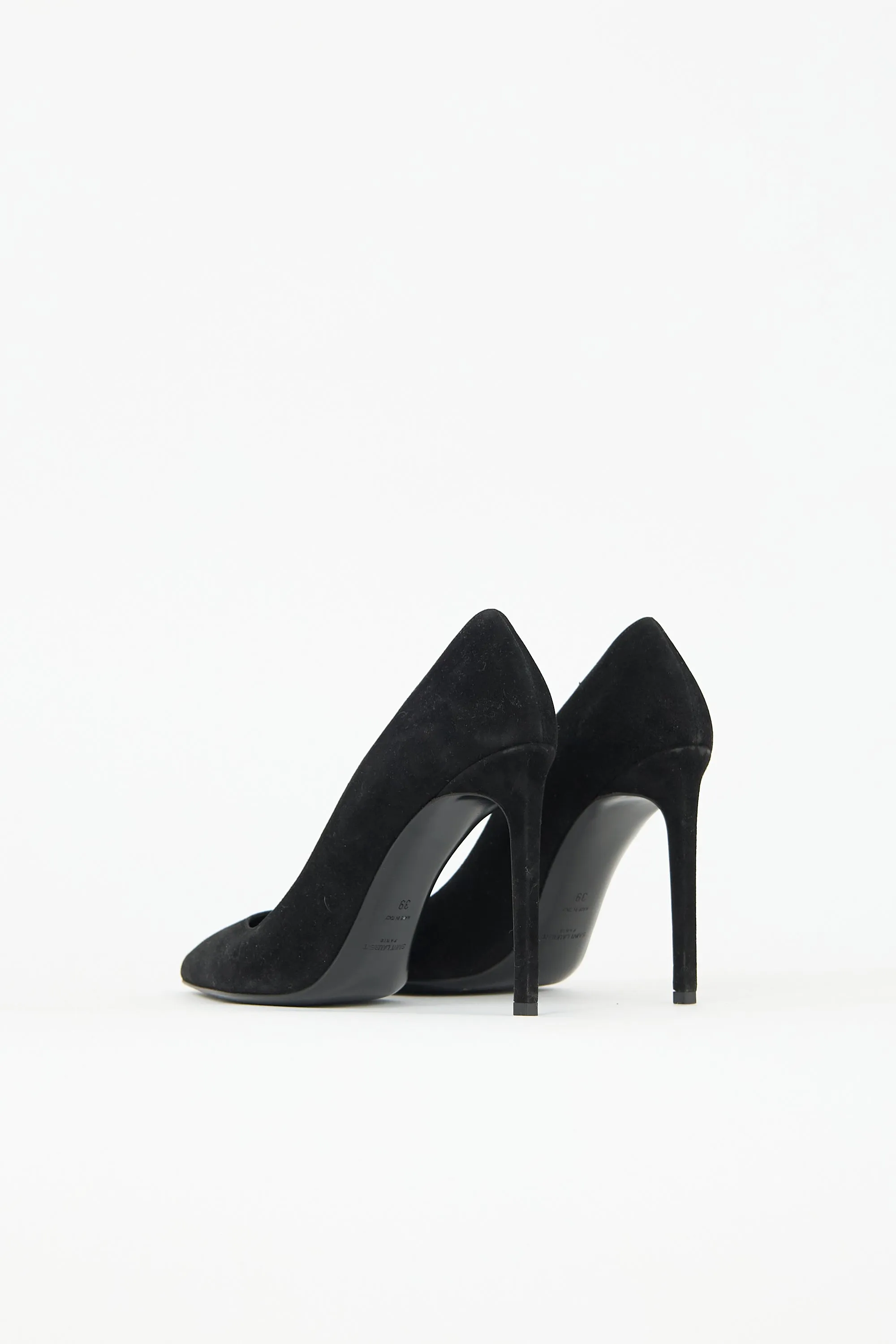 Suede Zoe Pump sold by VSP Consignment product image thumbnail 4