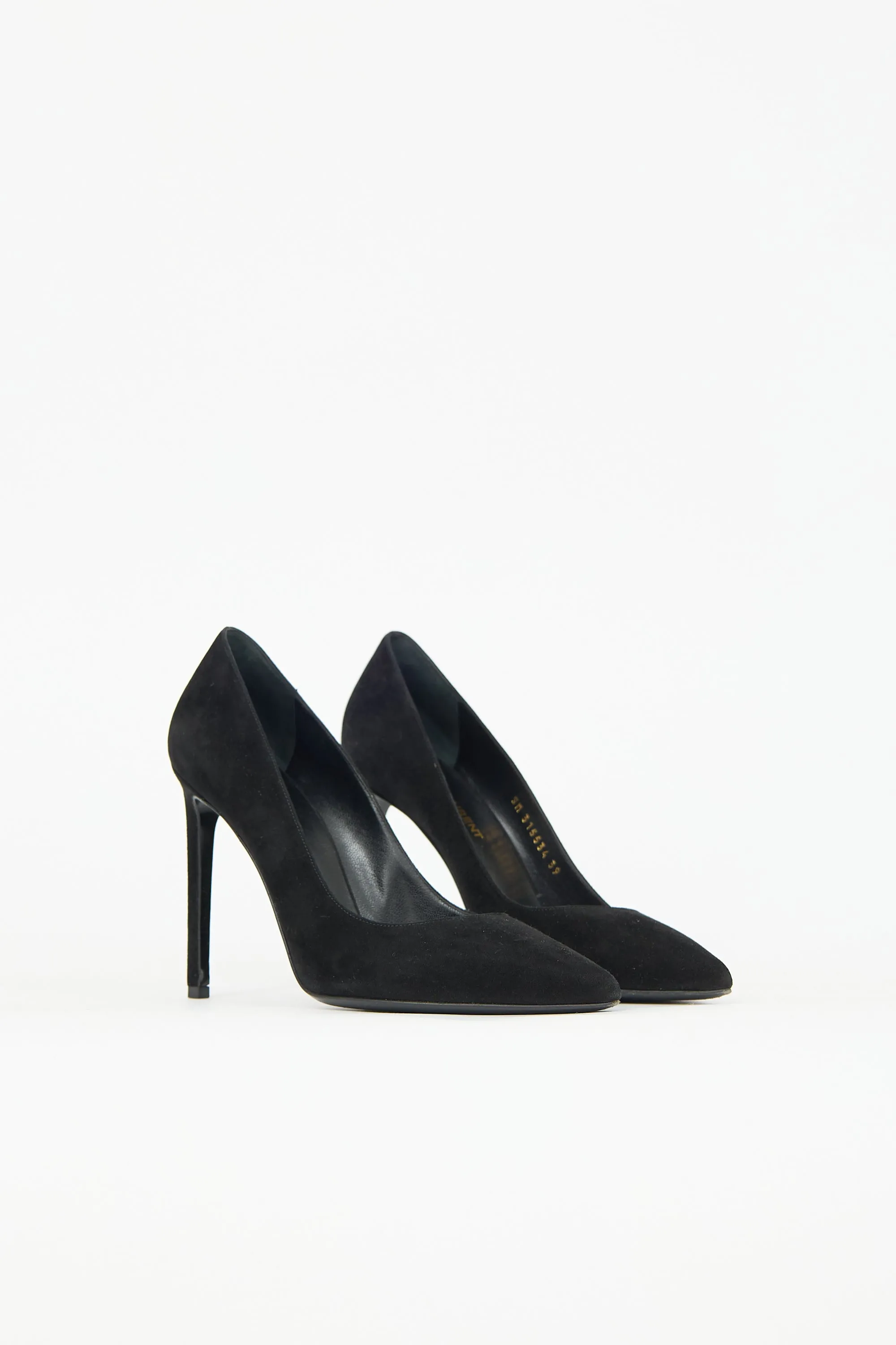 Suede Zoe Pump sold by VSP Consignment product image thumbnail 2