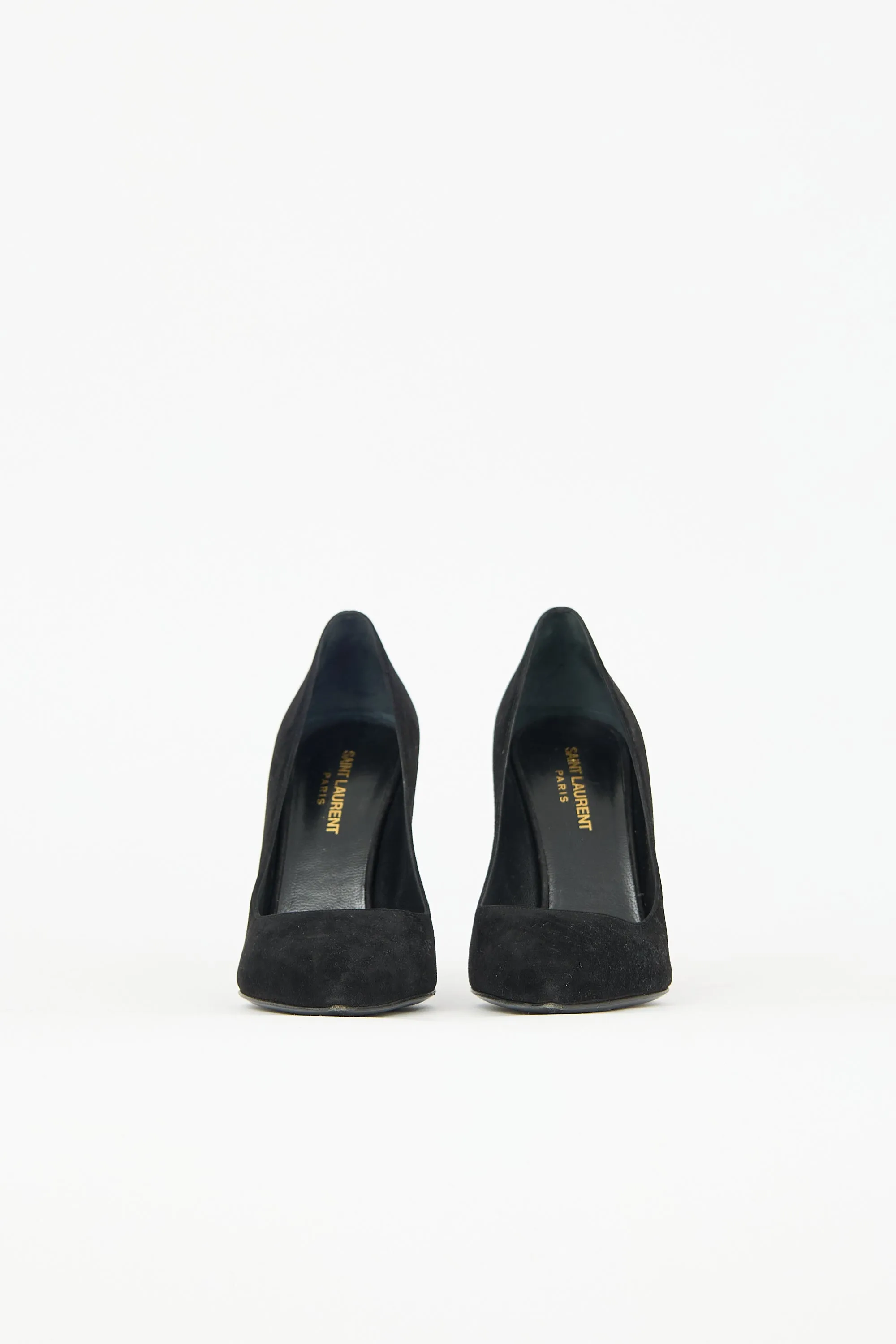 Suede Zoe Pump sold by VSP Consignment product image thumbnail 3