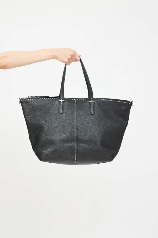 Leather Bleecker Tote Bag sold by VSP Consignment