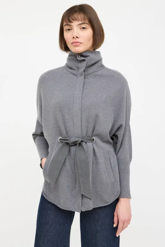 Cashmere Knit Tie Cardigan sold by VSP Consignment