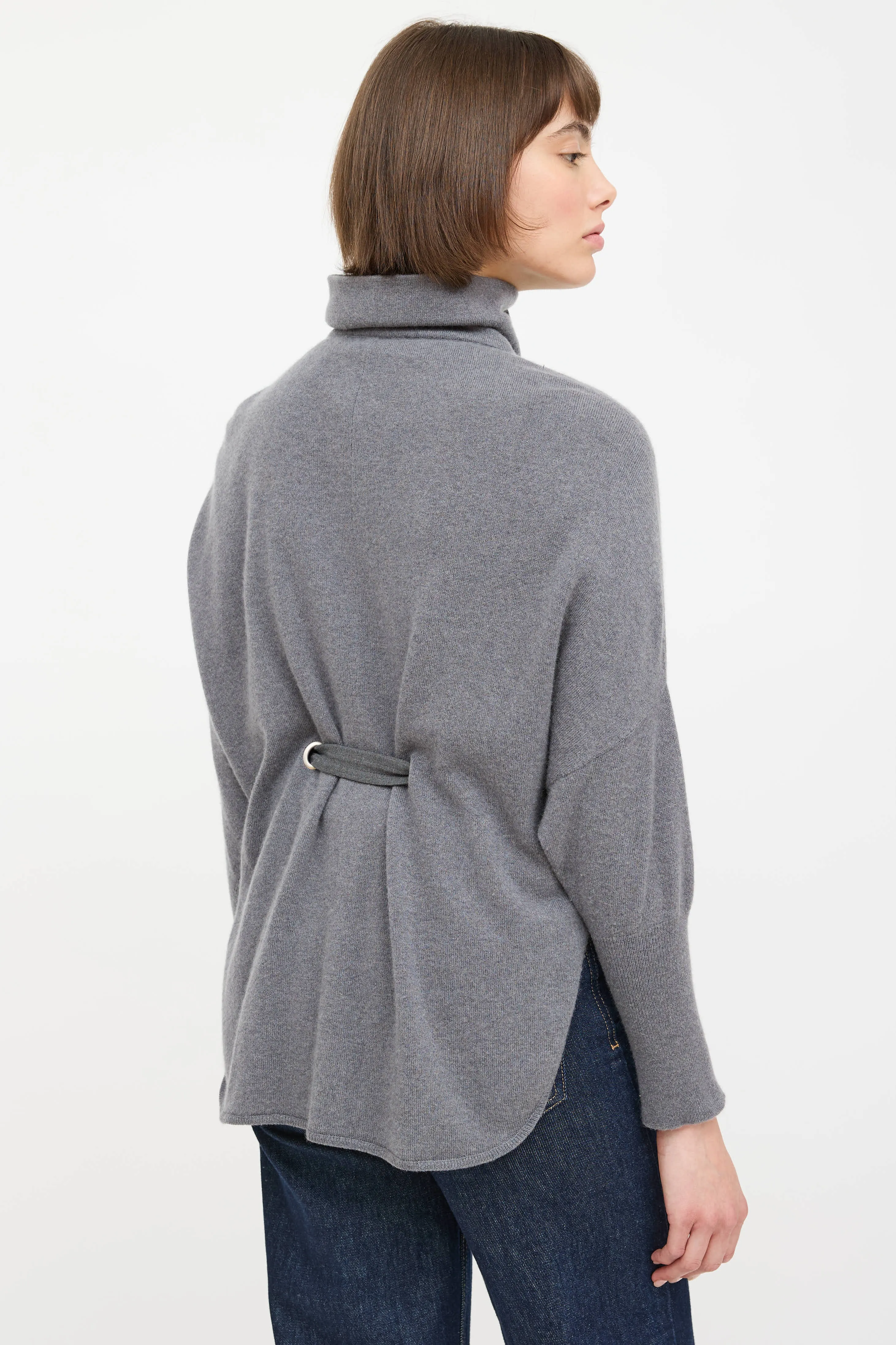 Cashmere Knit Tie Cardigan sold by VSP Consignment product image thumbnail 4