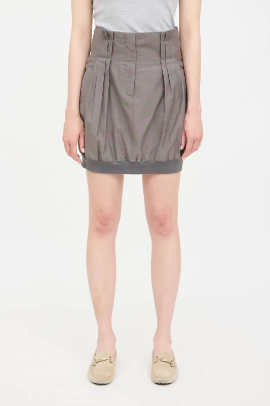 Pleated Mini Skirt sold by VSP Consignment