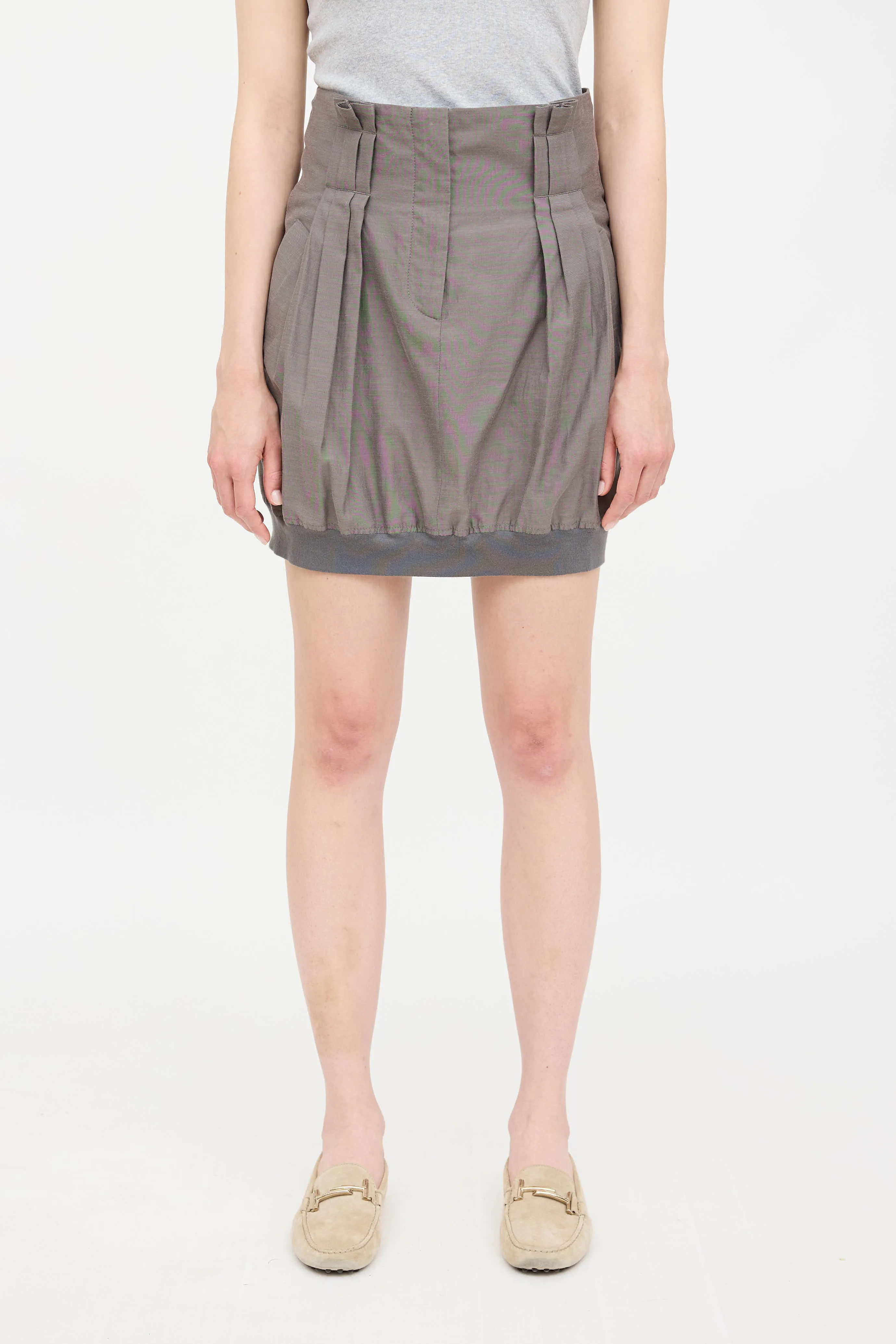 Pleated Mini Skirt sold by VSP Consignment