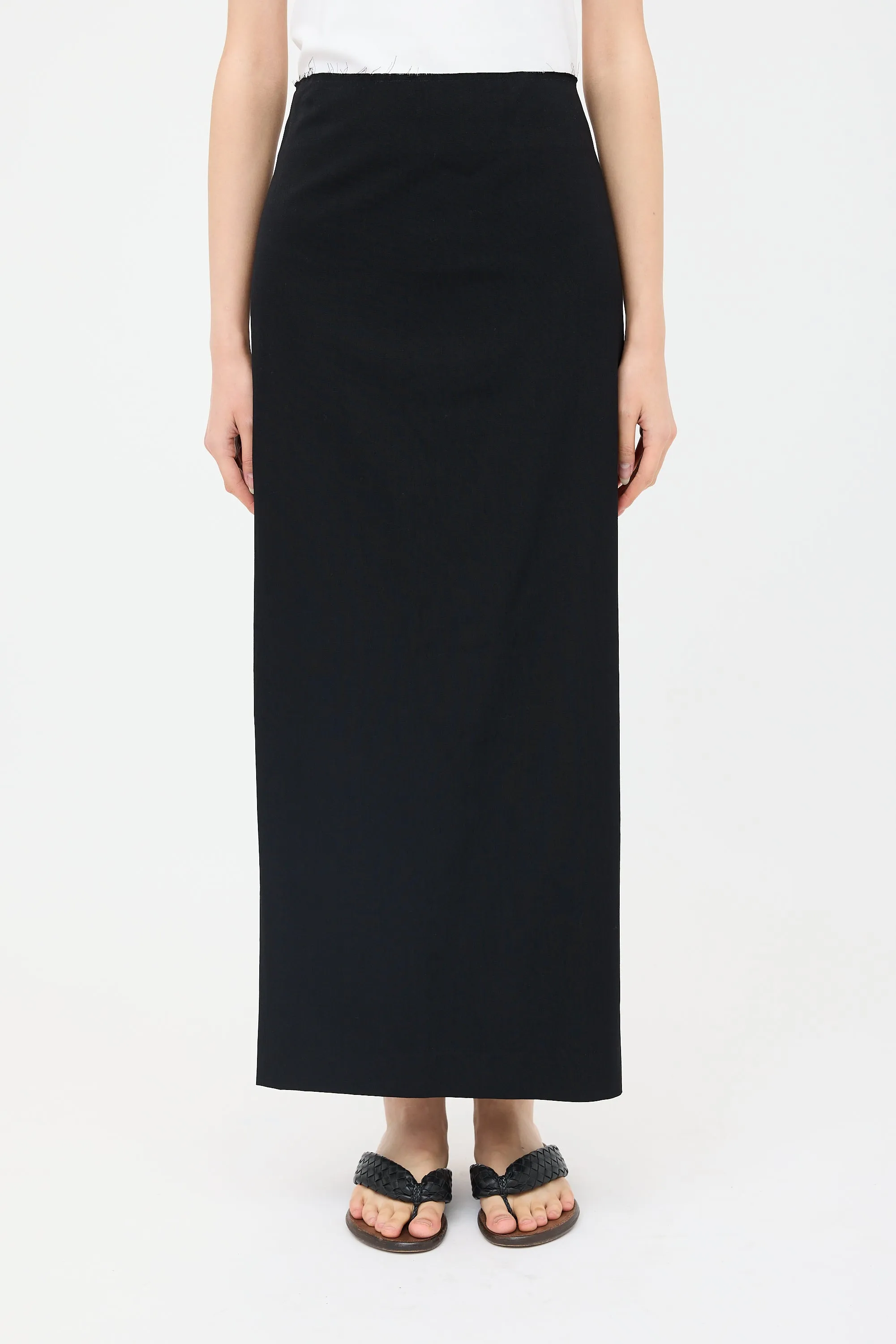 Wool Maxi Skirt sold by VSP Consignment