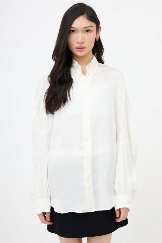 Oversized Twisted BB Shirt sold by VSP Consignment