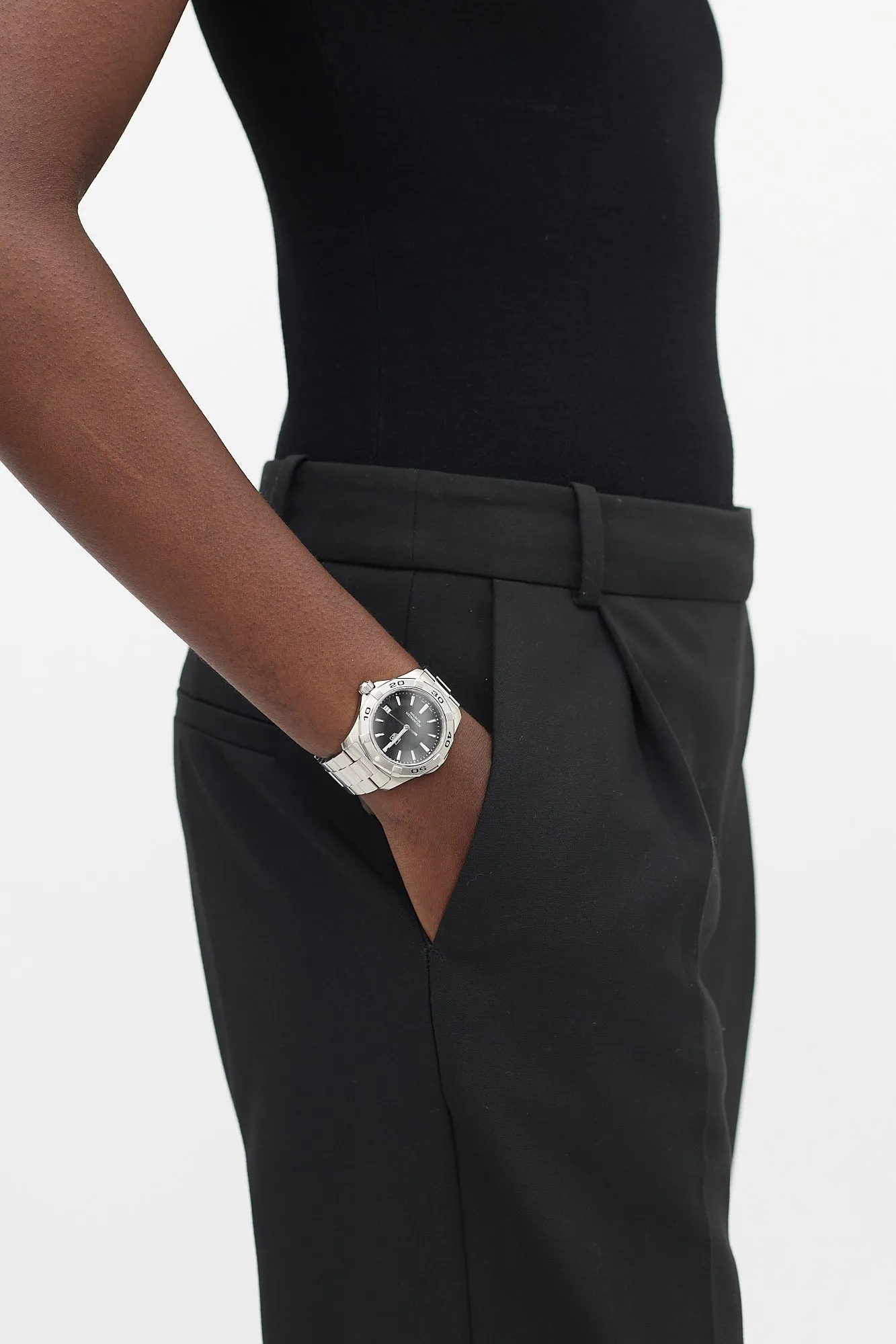 Stainless Steel & Sapphire Aquaracer 300M Date Watch sold by VSP Consignment product image thumbnail 2