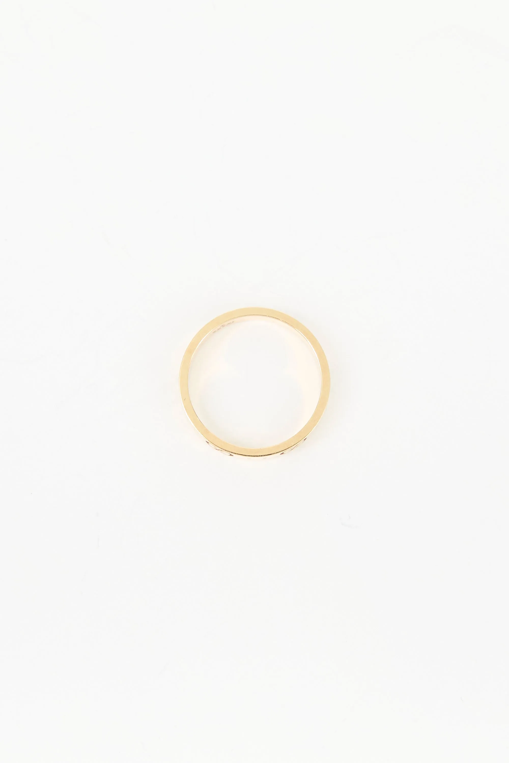 18K Gold Icon GG Ring sold by VSP Consignment product image thumbnail 5