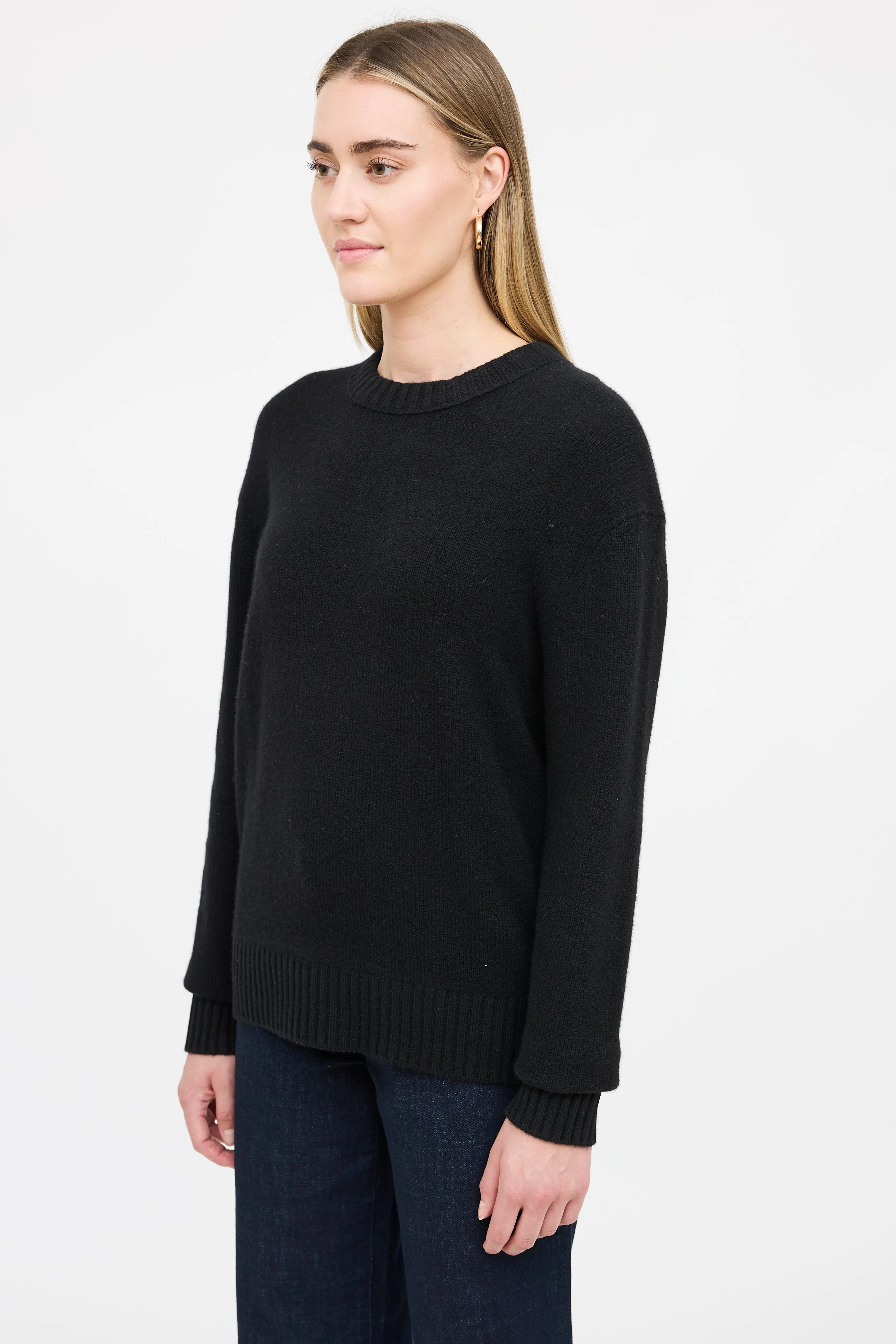 Cashmere Crewneck Sweater sold by VSP Consignment product image thumbnail 3
