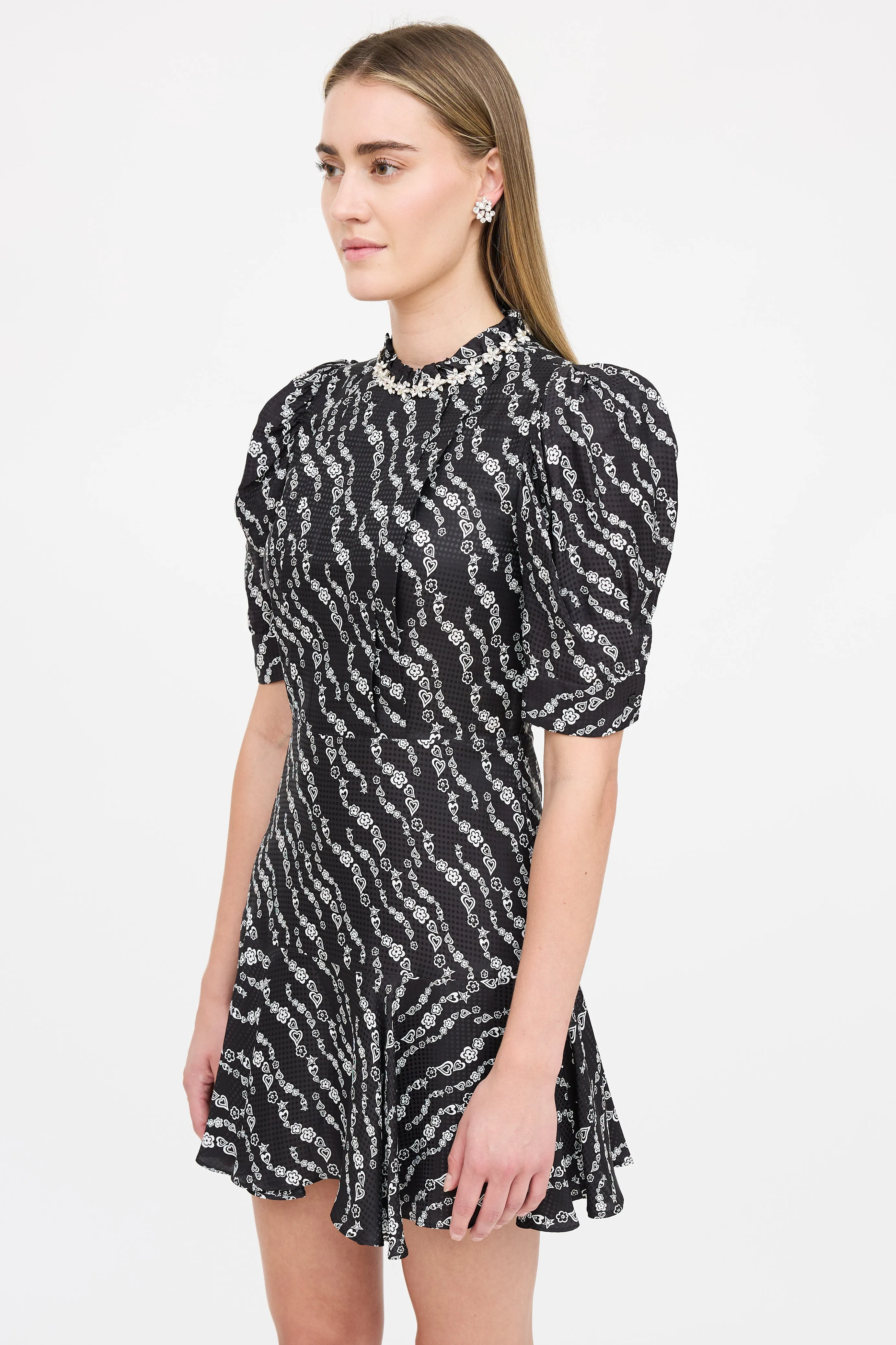 Patterned Embellished Dress sold by VSP Consignment product image thumbnail 3