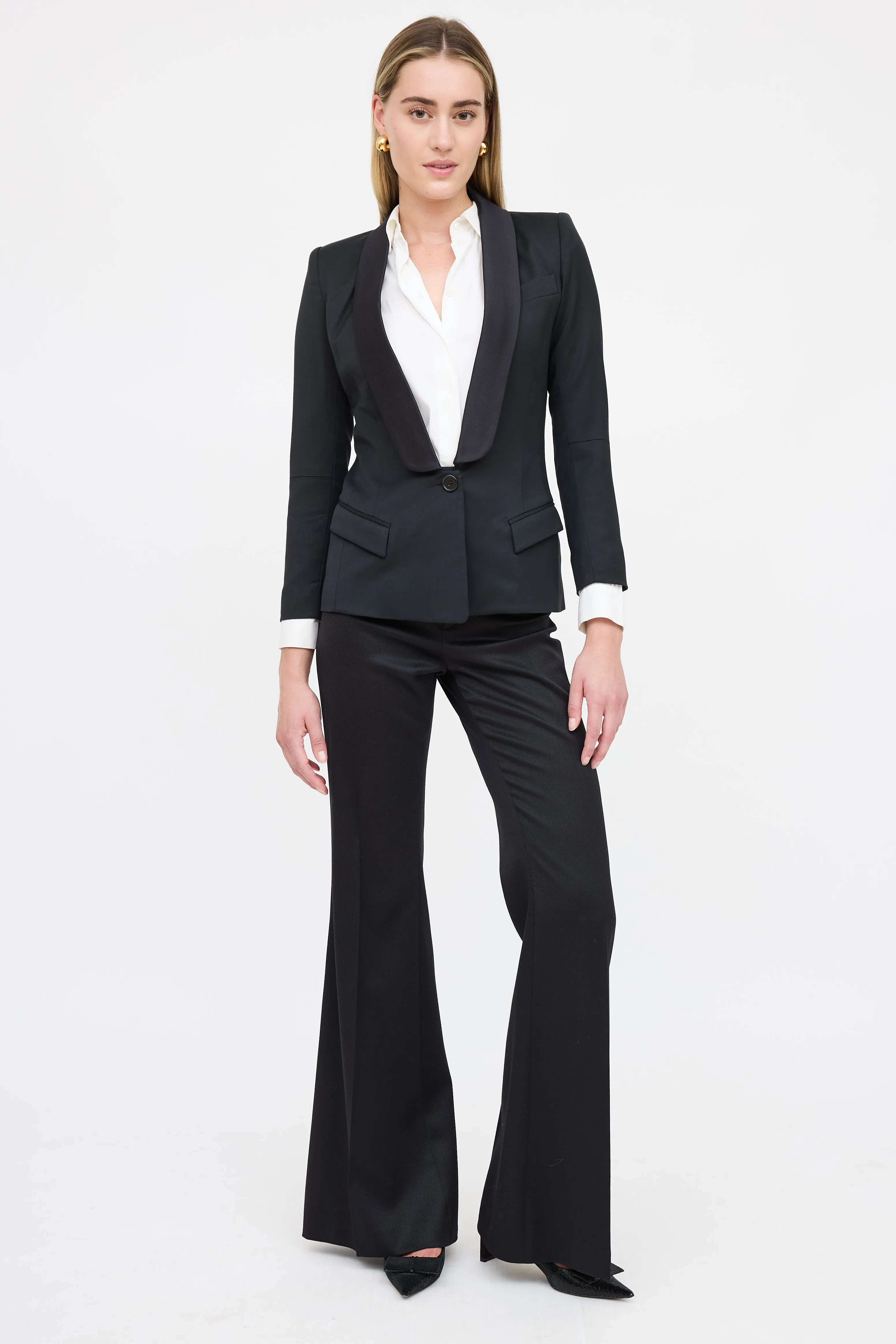 Shawl Lapel Blazer sold by VSP Consignment product image thumbnail 5