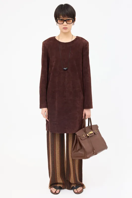 2000 Marron Fonce Courchevel Birkin 35 Bag sold by VSP Consignment