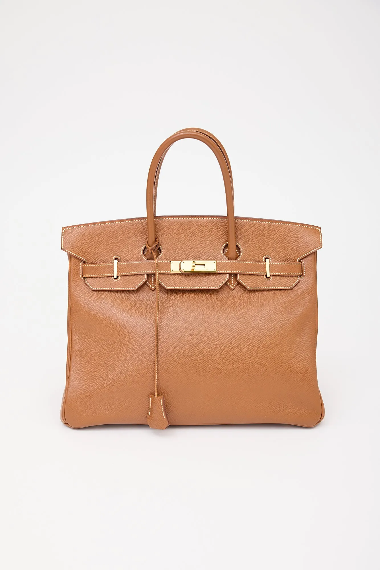 1996 Gold Courchevel Birkin 35 Bag sold by VSP Consignment product image thumbnail 2