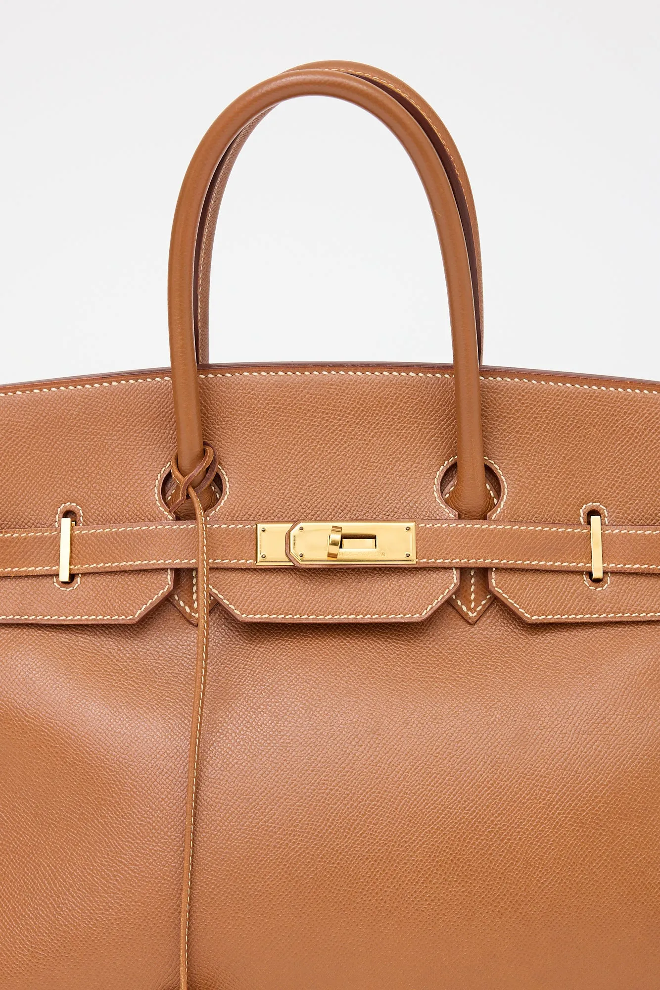1996 Gold Courchevel Birkin 35 Bag sold by VSP Consignment product image thumbnail 4