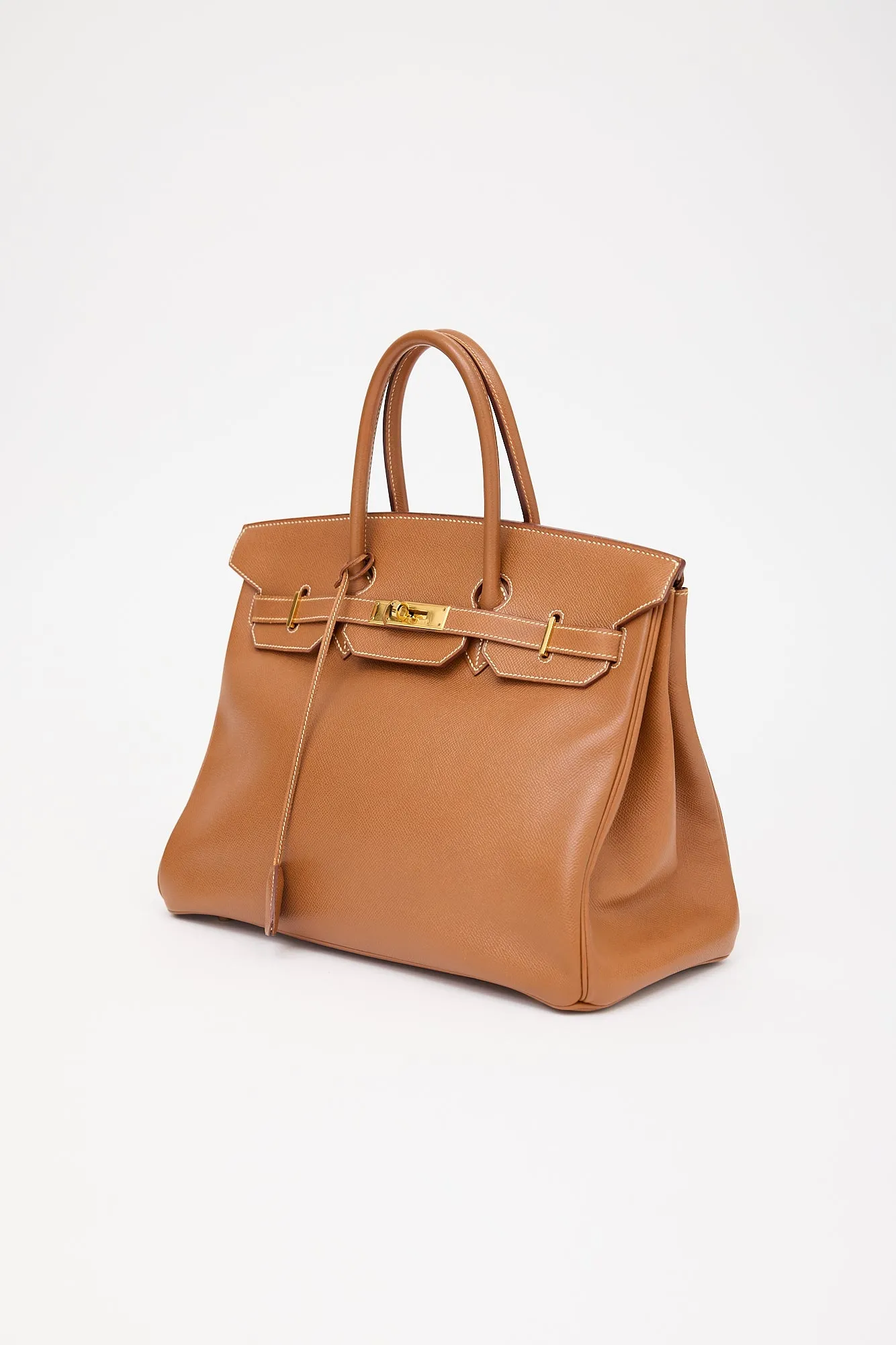 1996 Gold Courchevel Birkin 35 Bag sold by VSP Consignment product image thumbnail 5