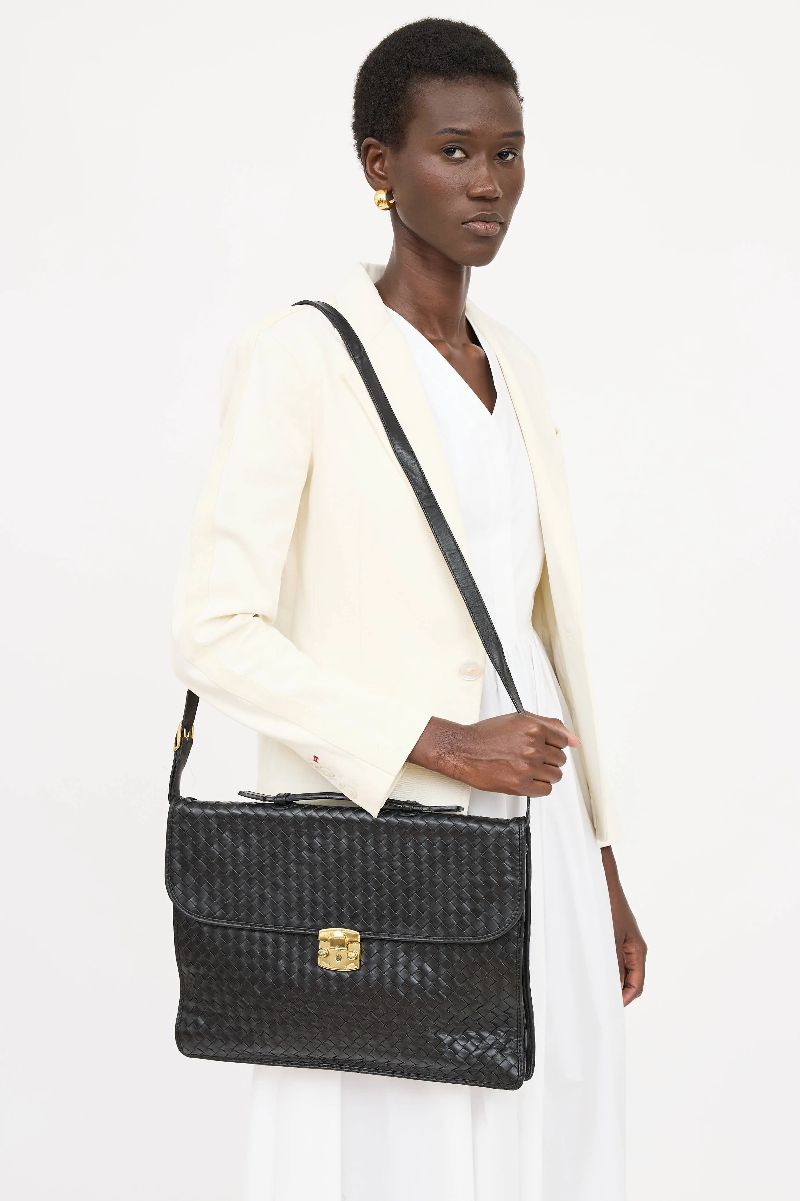 Intrecciato Briefcase sold by VSP Consignment product image thumbnail 4