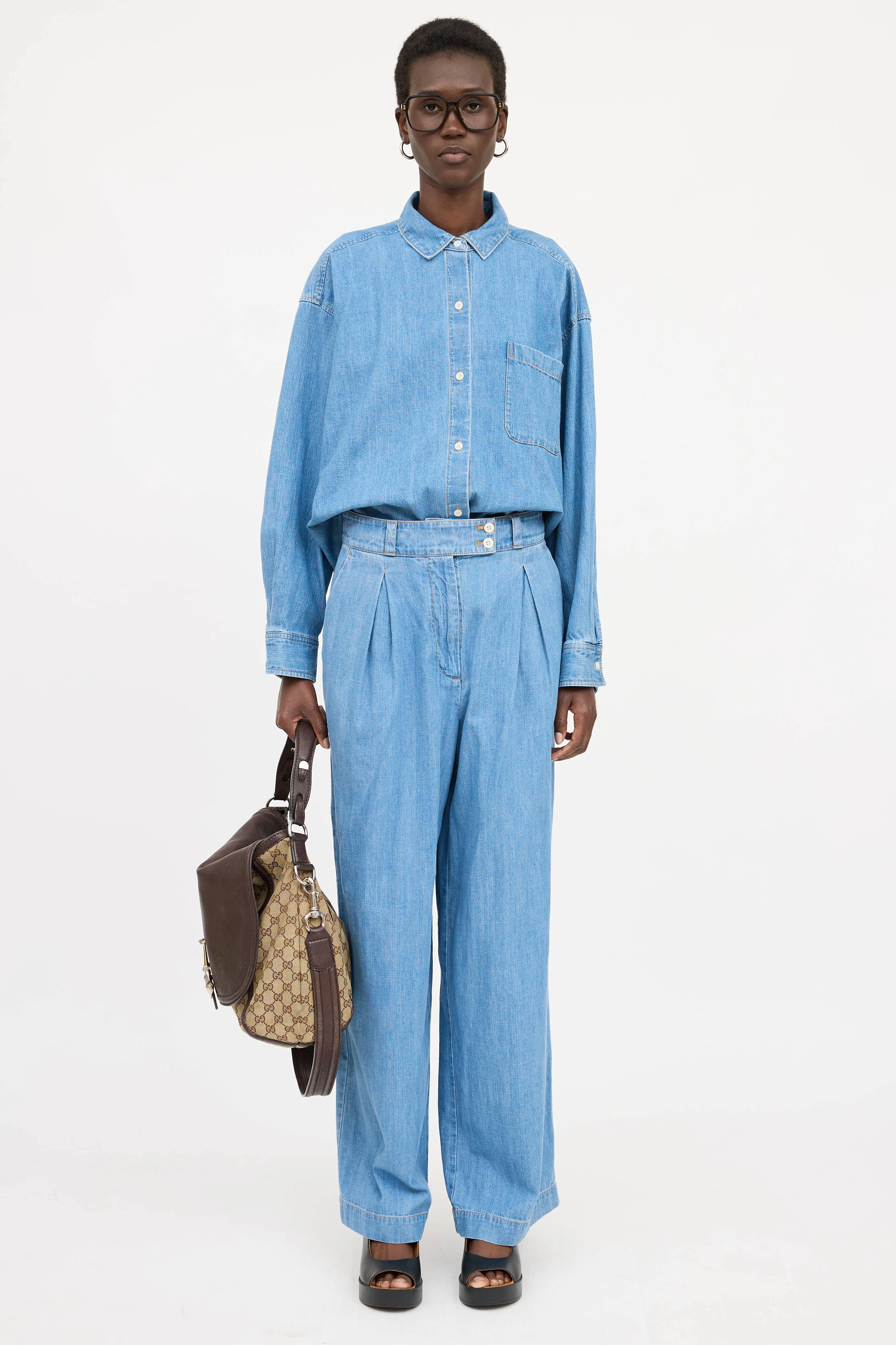 GG Canvas Techno Flap Bag sold by VSP Consignment product image thumbnail 2