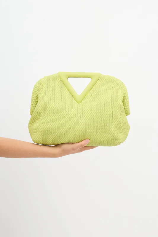 Quilted Leather Medium Point Bag sold by VSP Consignment