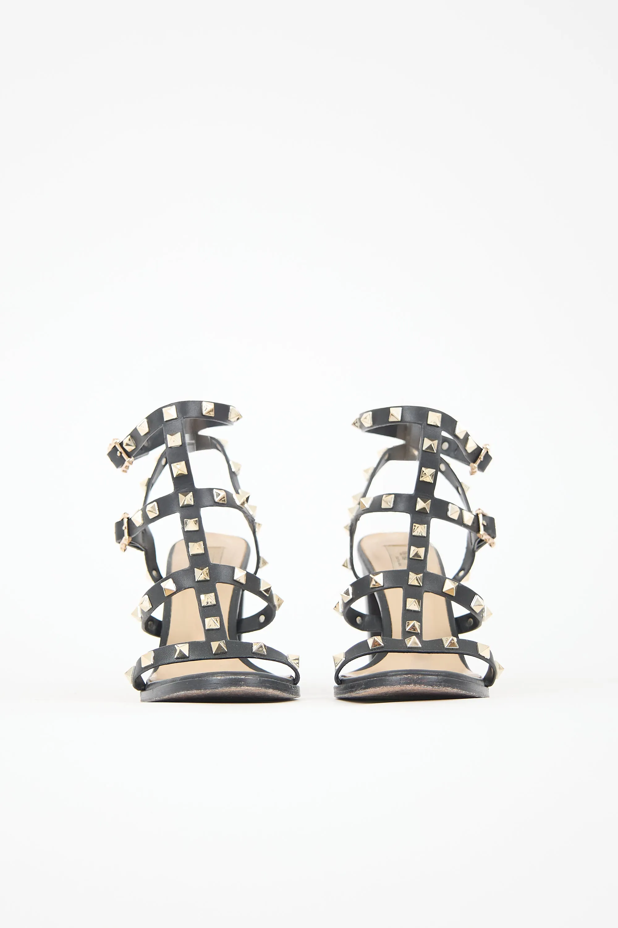 Leather Rockstud Sandal sold by VSP Consignment product image thumbnail 3