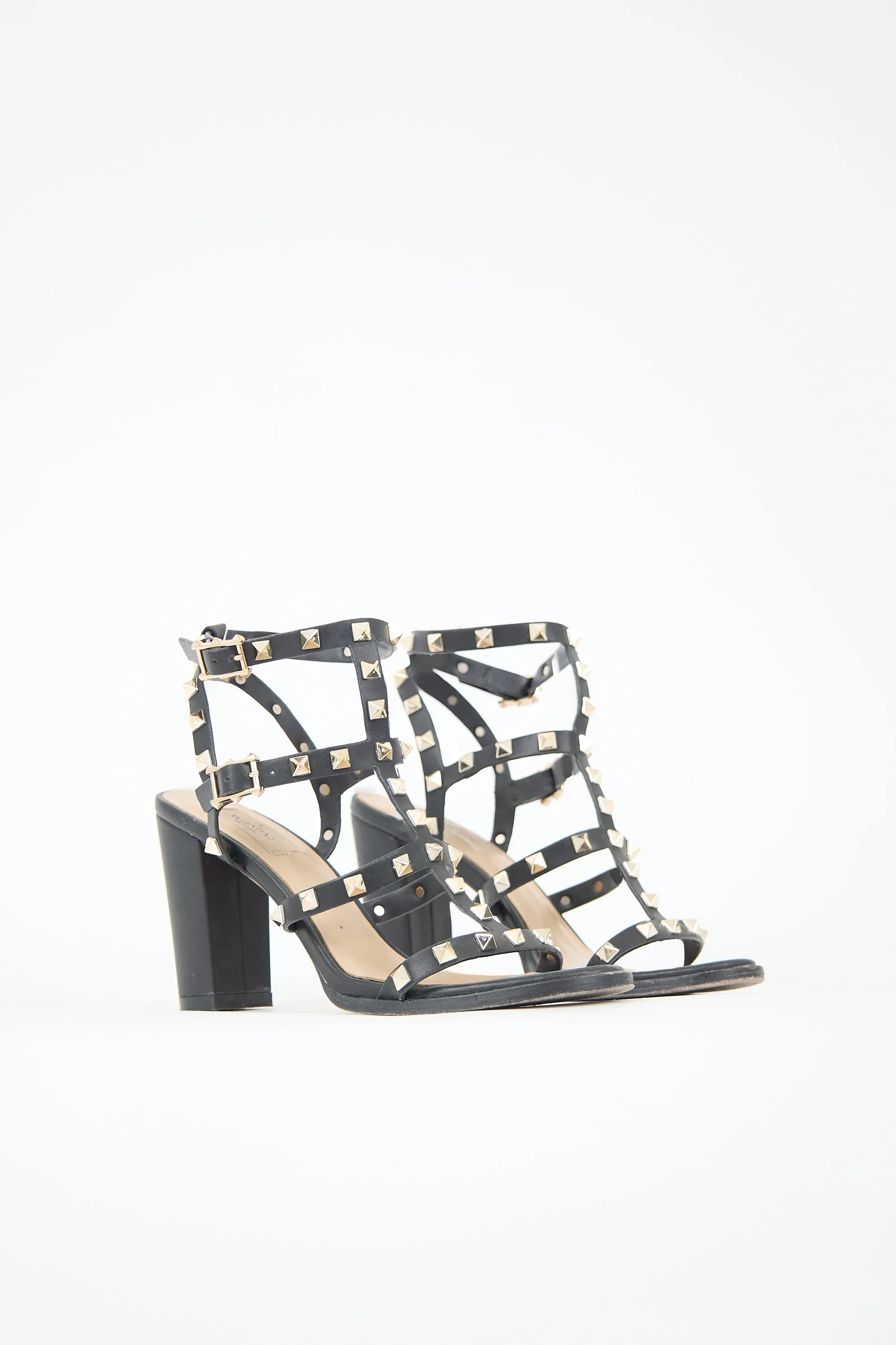 Leather Rockstud Sandal sold by VSP Consignment product image thumbnail 2